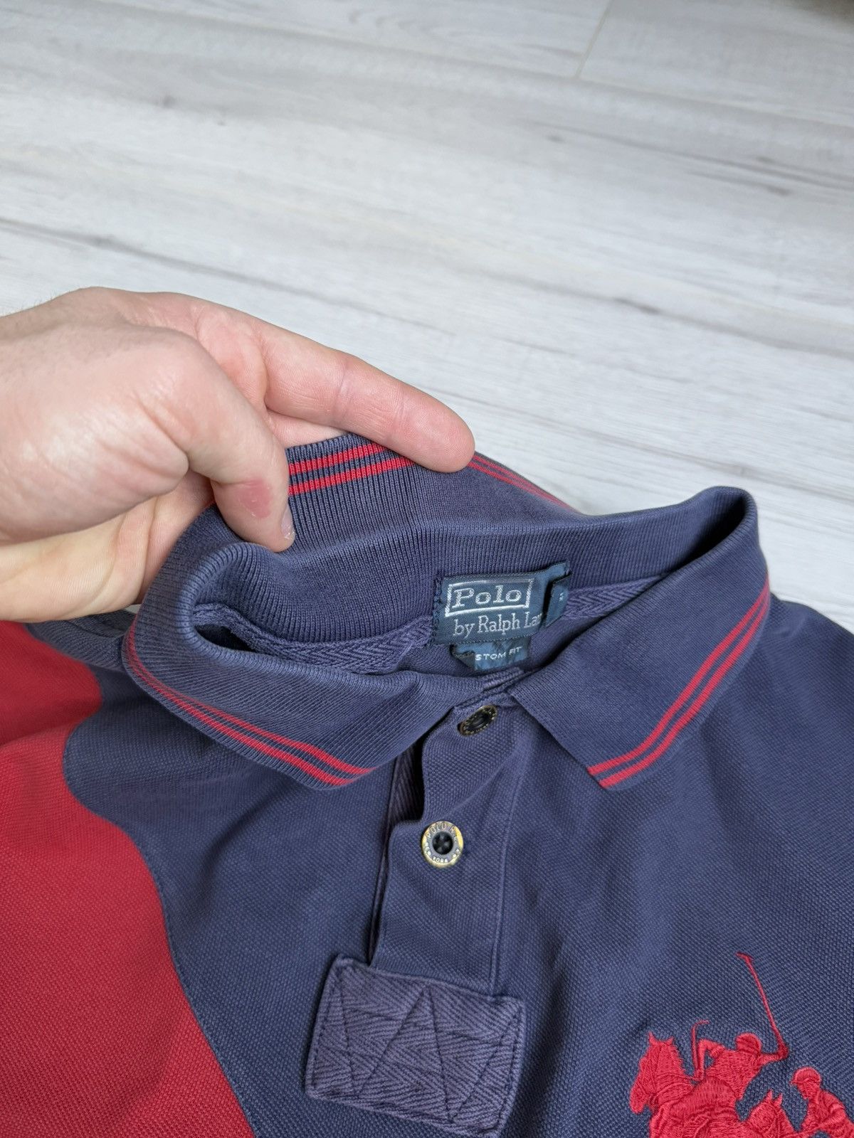 Polo Ralph Lauren × Vintage Vintage Polo Ralph Lauren Rugby Shirt polo 90’s Size US XXL / EU 58 / 5 - 5 Thumbnail