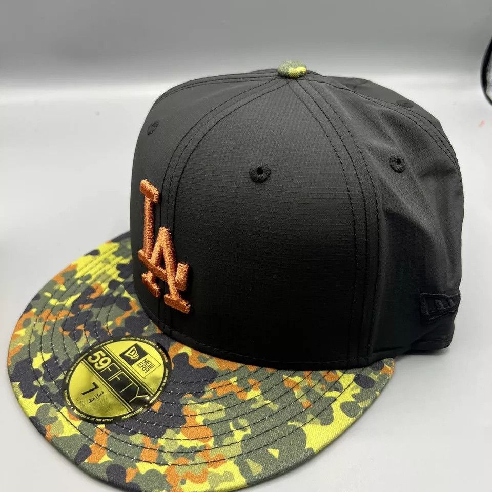 New Era Los Angeles LA Dodgers Hat Men 7 3/4 59Fifty New Era Fitted Size ONE SIZE - 3 Thumbnail
