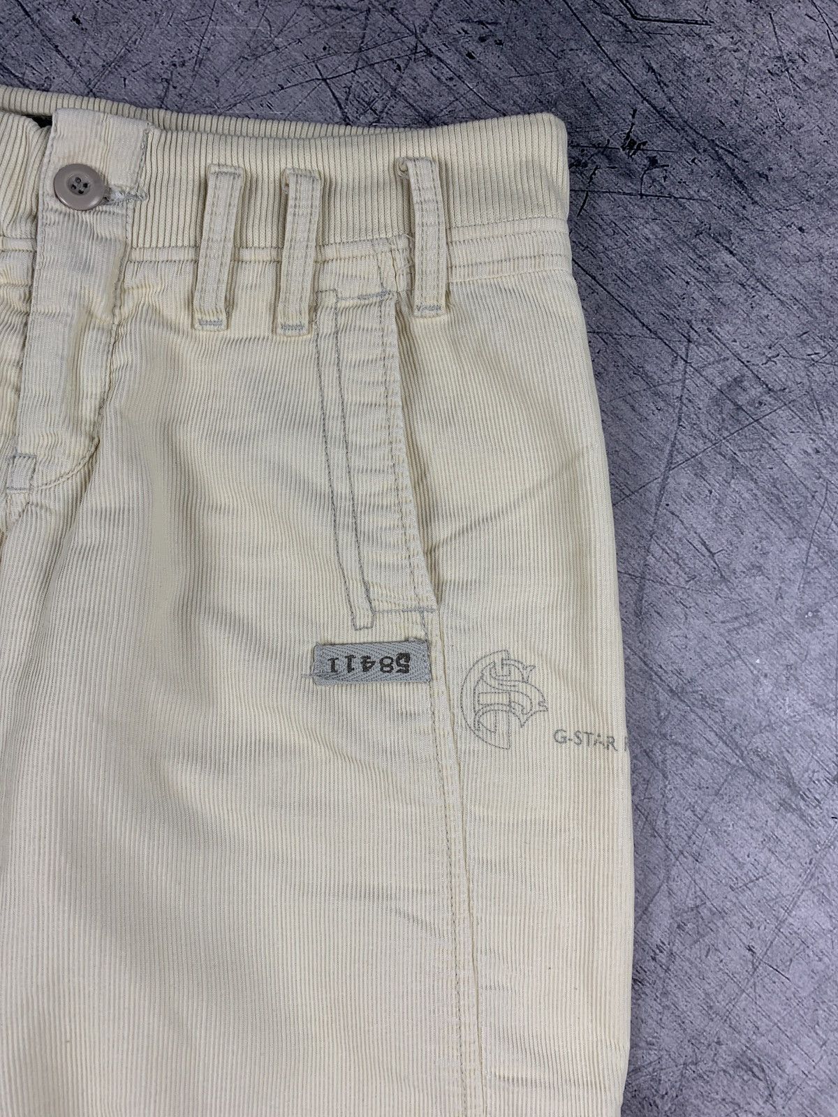 G-Star × Vintage Vintage G-Star Raw Zipper Cargo Velvet Pants 90s avant garde Size US 28 / EU 44 - 10 Thumbnail