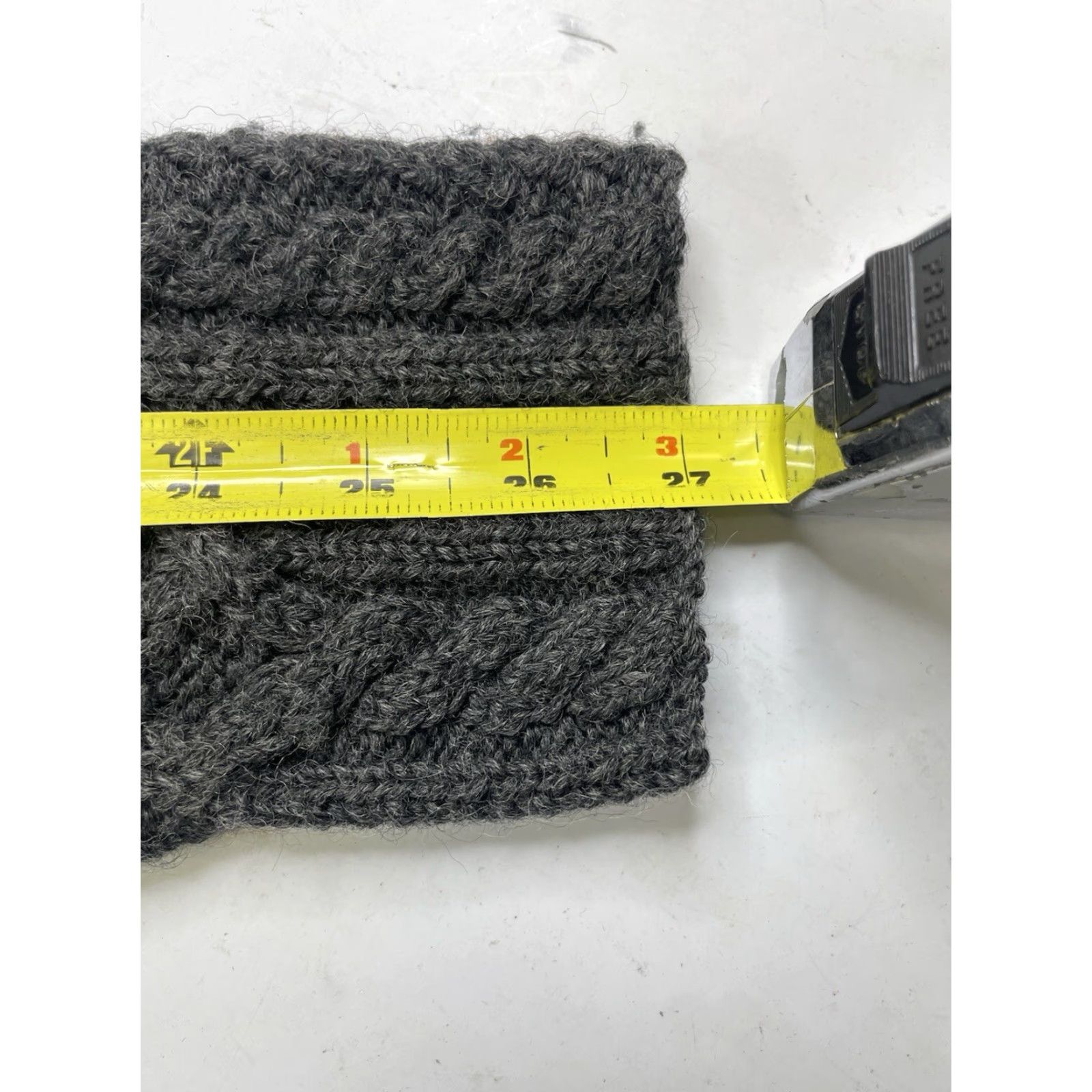 Ralph Lauren VINTAGE Ralph Lauren Cable Knit Sweater Womens M Gray Wool Pullover Rollneck Size M / US 6-8 / IT 42-44 - 4 Thumbnail
