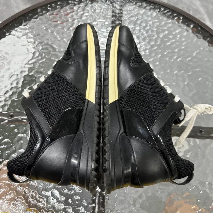 Louis Vuitton Louis Vuitton Black Sporty Sneakers for Casual Wear -2508 Size US 5.5 / EU 38 - 7 Thumbnail