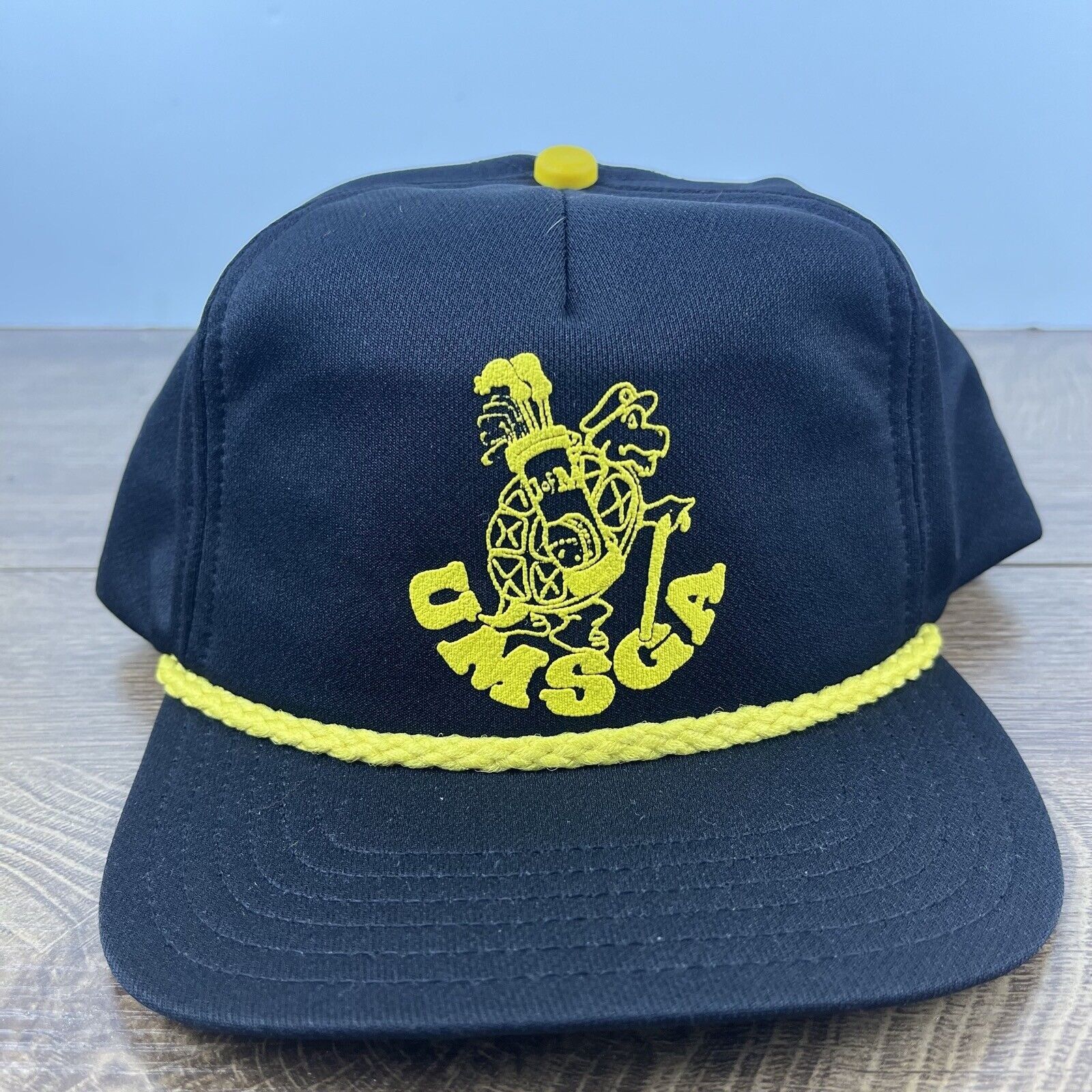 Other UMSGA Black Hat Black Cap Hat Adjustable Hat Black Adult Hat Size ONE SIZE - 2 Thumbnail
