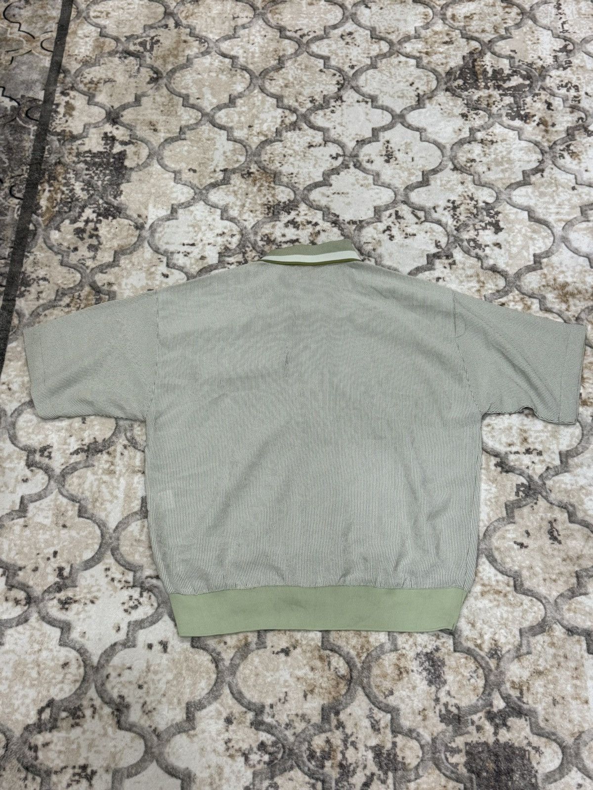 Other Vintage 80's Piazza Valentino Knit Polo Shirt Size US XL / EU 56 / 4 - 7 Thumbnail