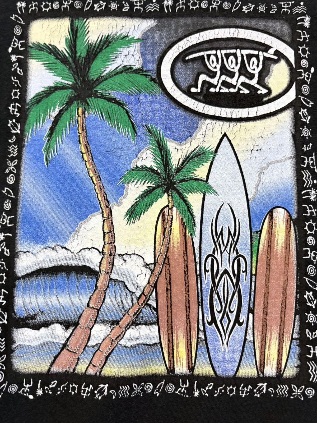 Vintage 90’s San Diego Surf Beach Graphic Tee Shirt Size US XXL / EU 58 / 5 - 3 Thumbnail