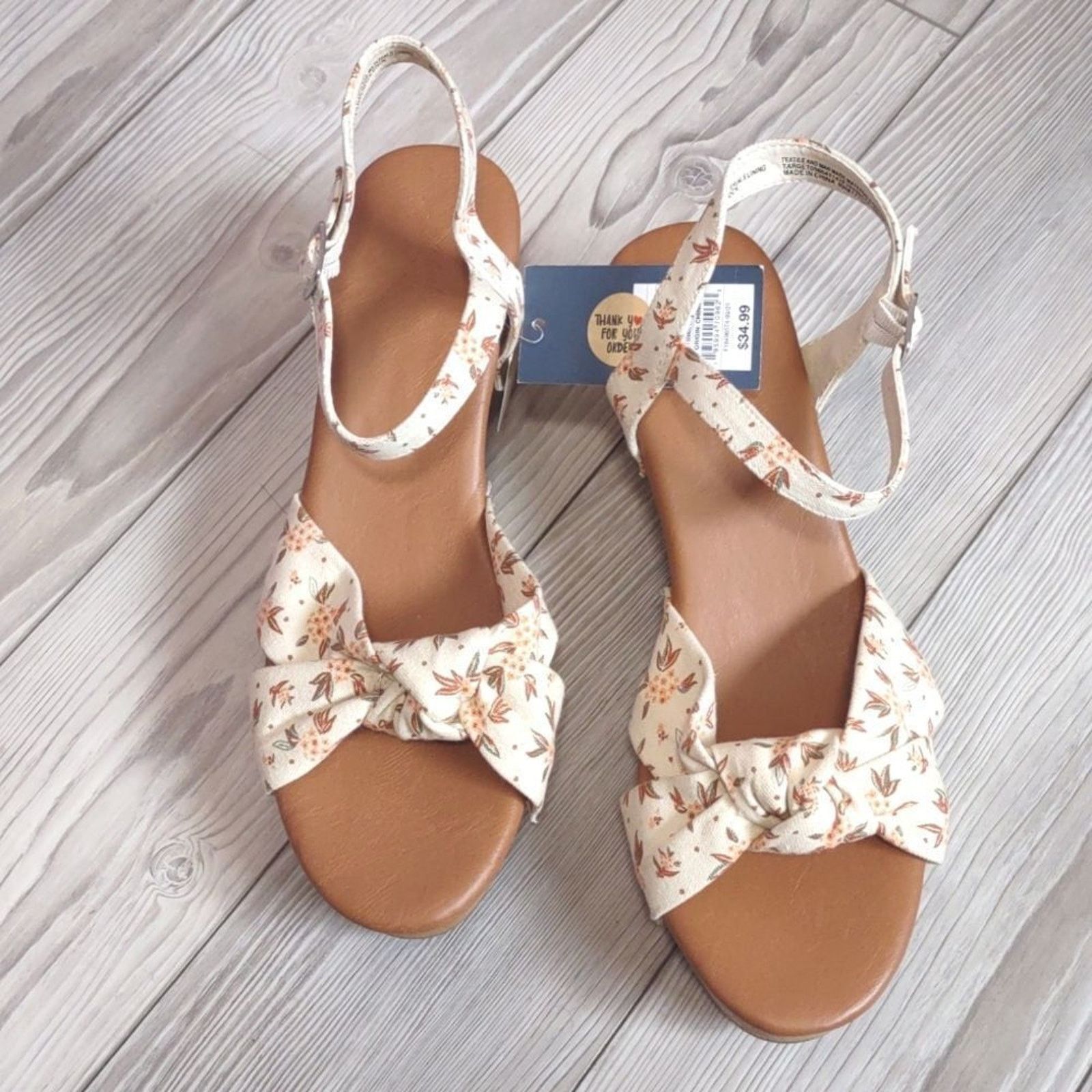Other (43-2177) Women's Eleanor Heels - Universal Thread Cream 11 Size US 11 / IT 41 - 2 Thumbnail