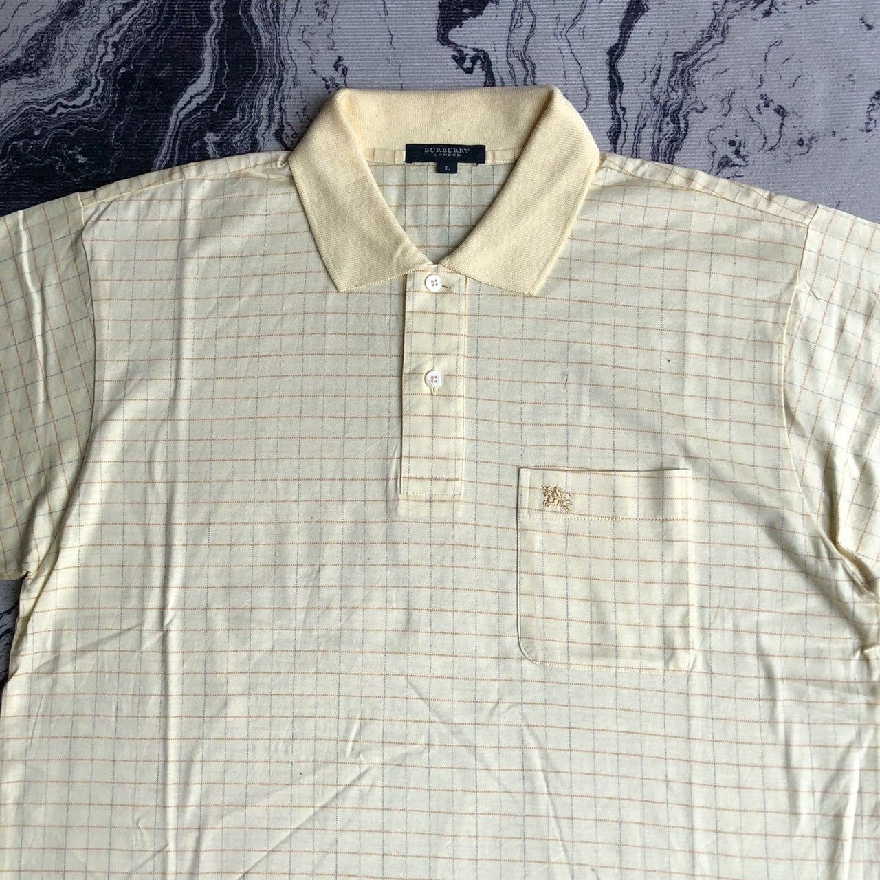 Burberry Burberry London Check Polo Shirt Size US L / EU 52-54 / 3 - 3 Thumbnail