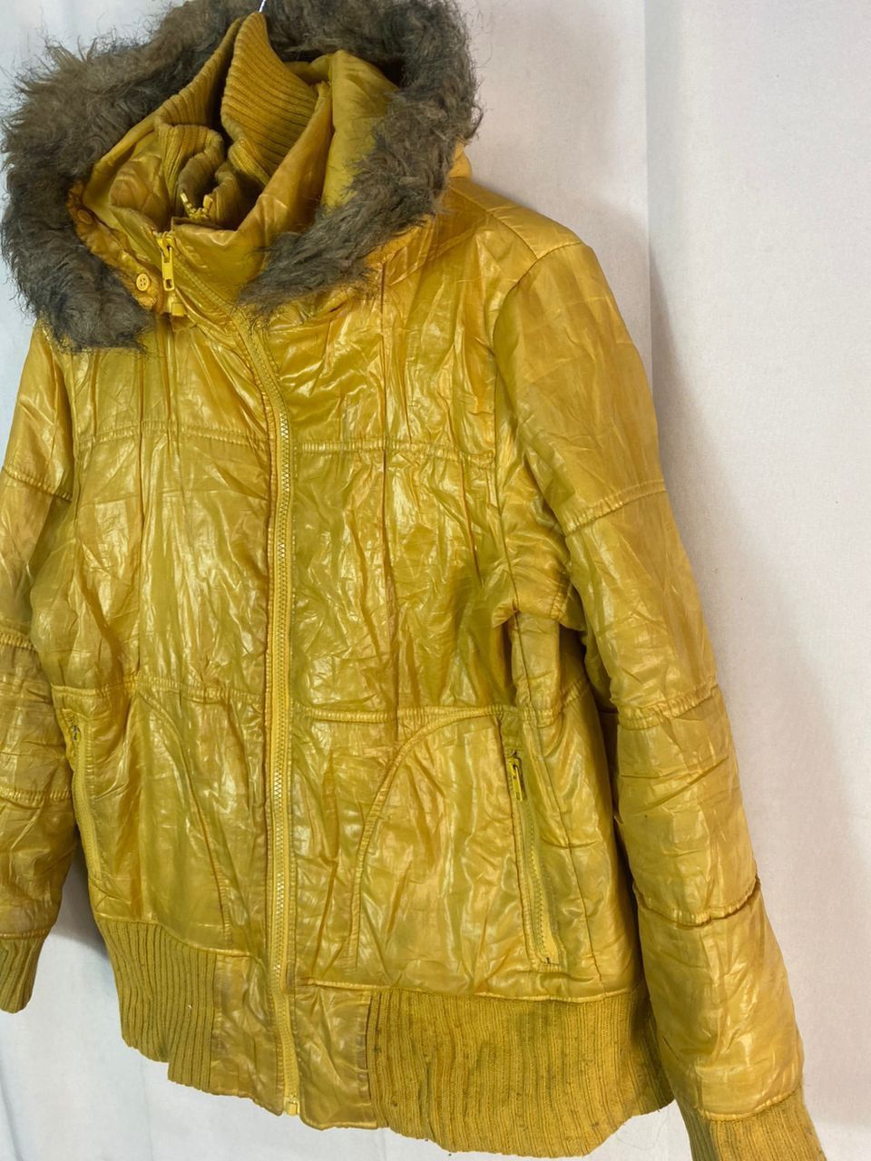 Japanese Brand Unisex🔥Begum puffer double zipper jacket fur hoodie Size S / US 4 / IT 40 - 3 Thumbnail