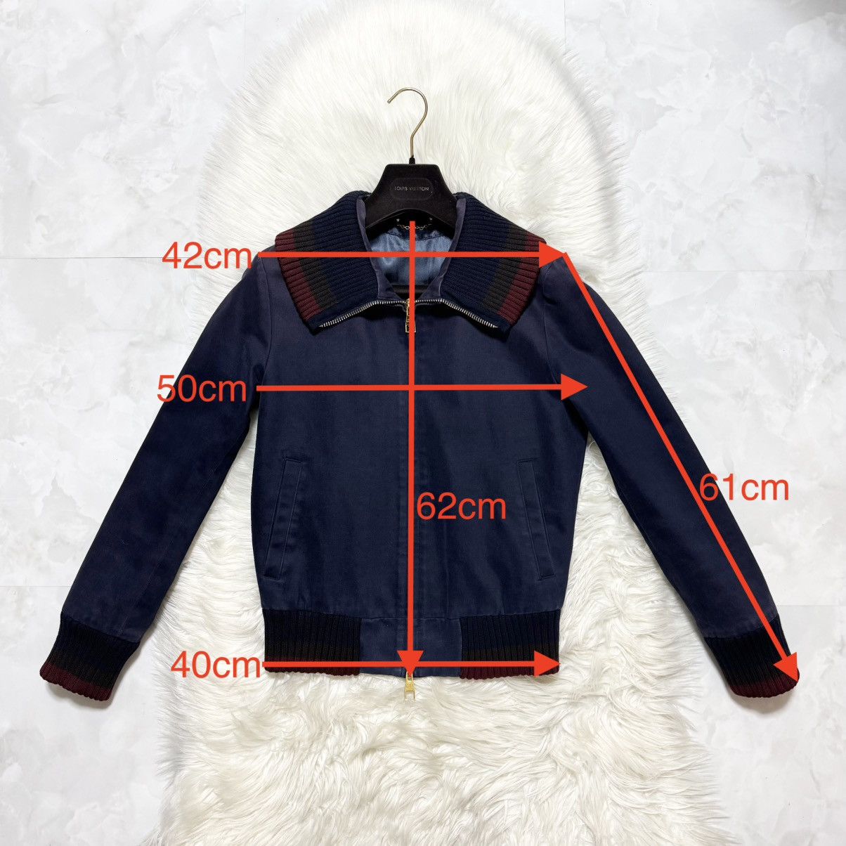 Louis Vuitton Louis Vuitton Runway Rib Switching Gradient Jacket Size US S / EU 44-46 / 1 - 5 Thumbnail