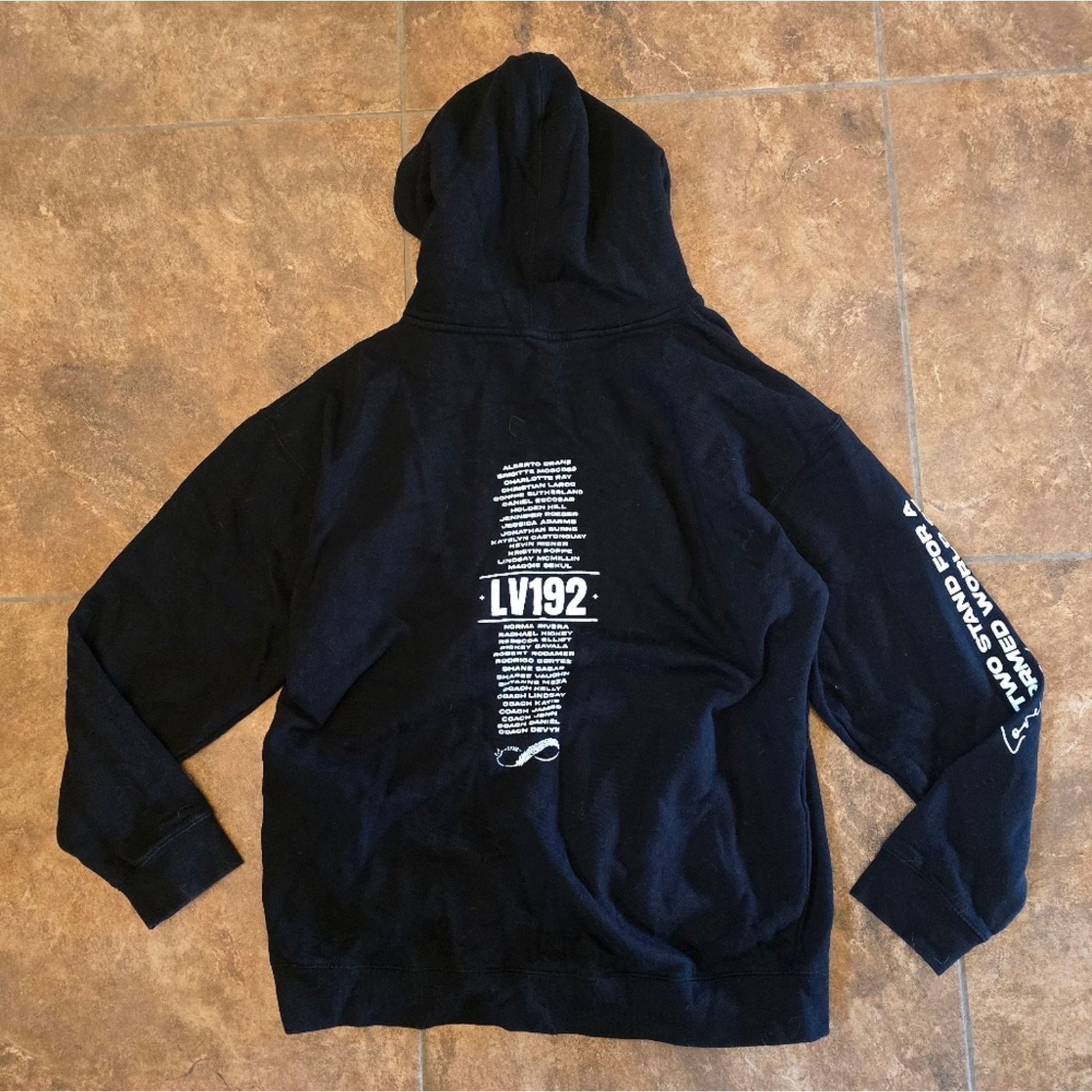 Other Black | ITC | LV192 Hoodie Long Sleeve Size XL / US 12-14 / IT 48-50 - 2 Thumbnail