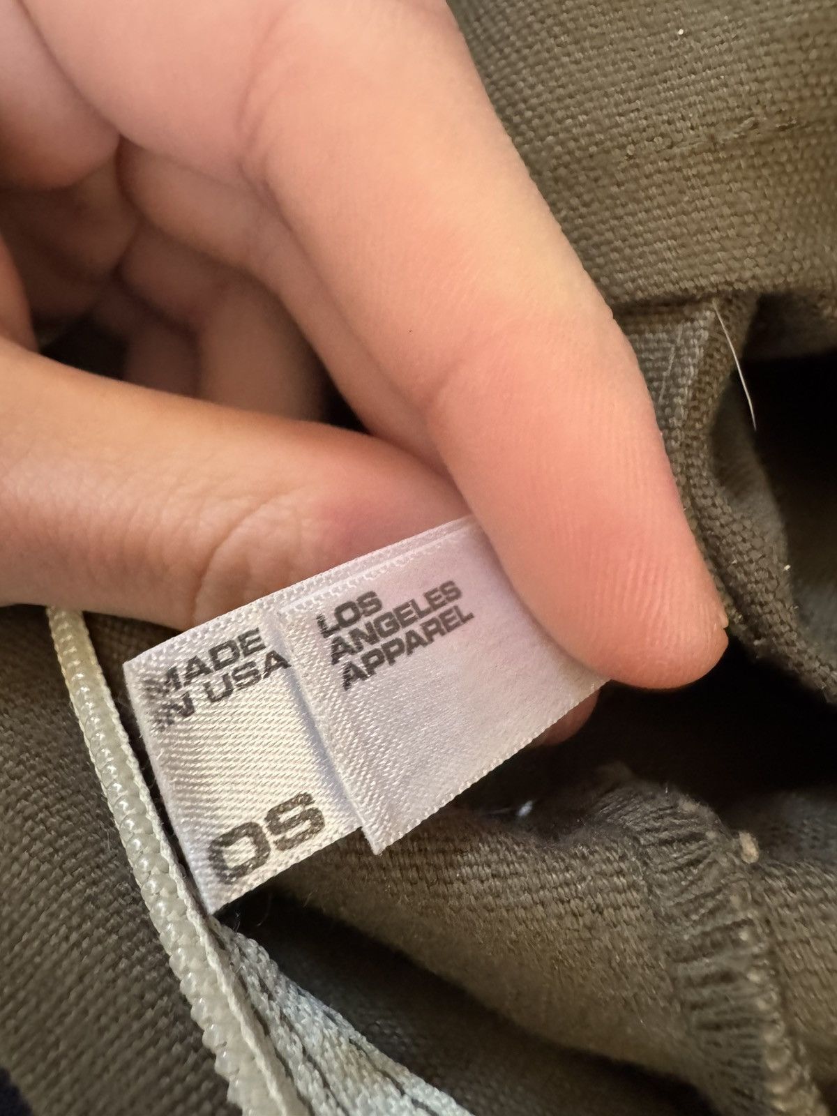 Los Angeles Apparel los angeles apparel backpack - olive Size ONE SIZE - 2 Thumbnail
