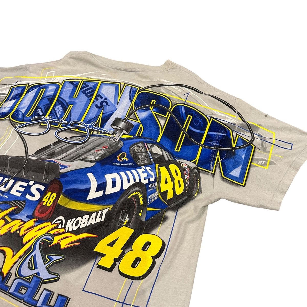 Chase Authentics Chase Authentic Jimmie Johnson 2006 Nascar graphic tshirt Size US XL / EU 56 / 4 - 12 Thumbnail