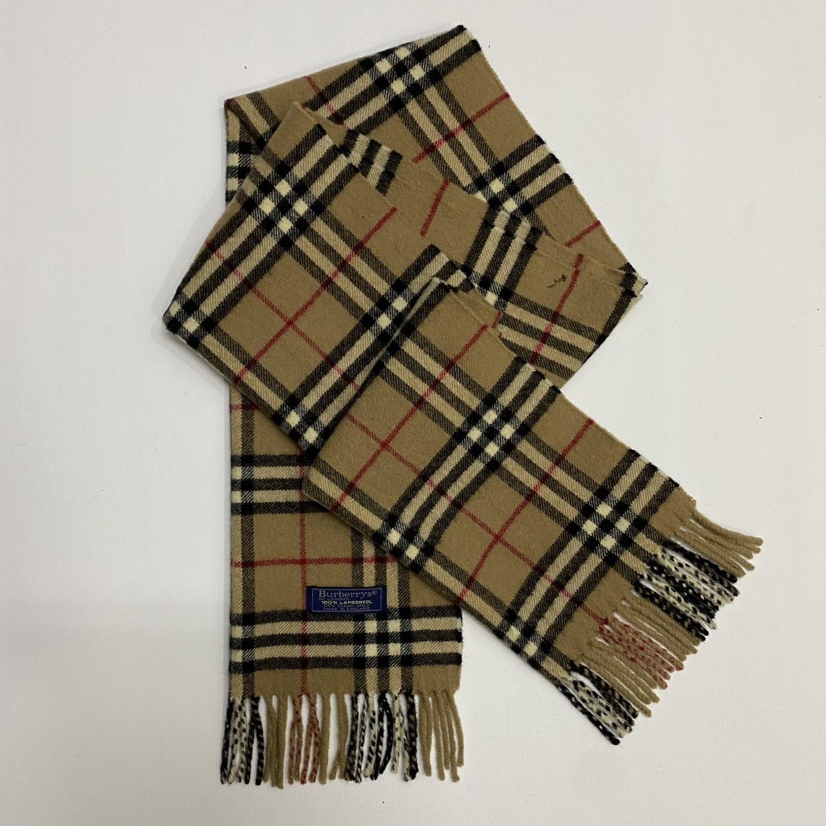 Burberry BURBERRYS SCARF MUFFLER BUR032 Size ONE SIZE - 2 Thumbnail