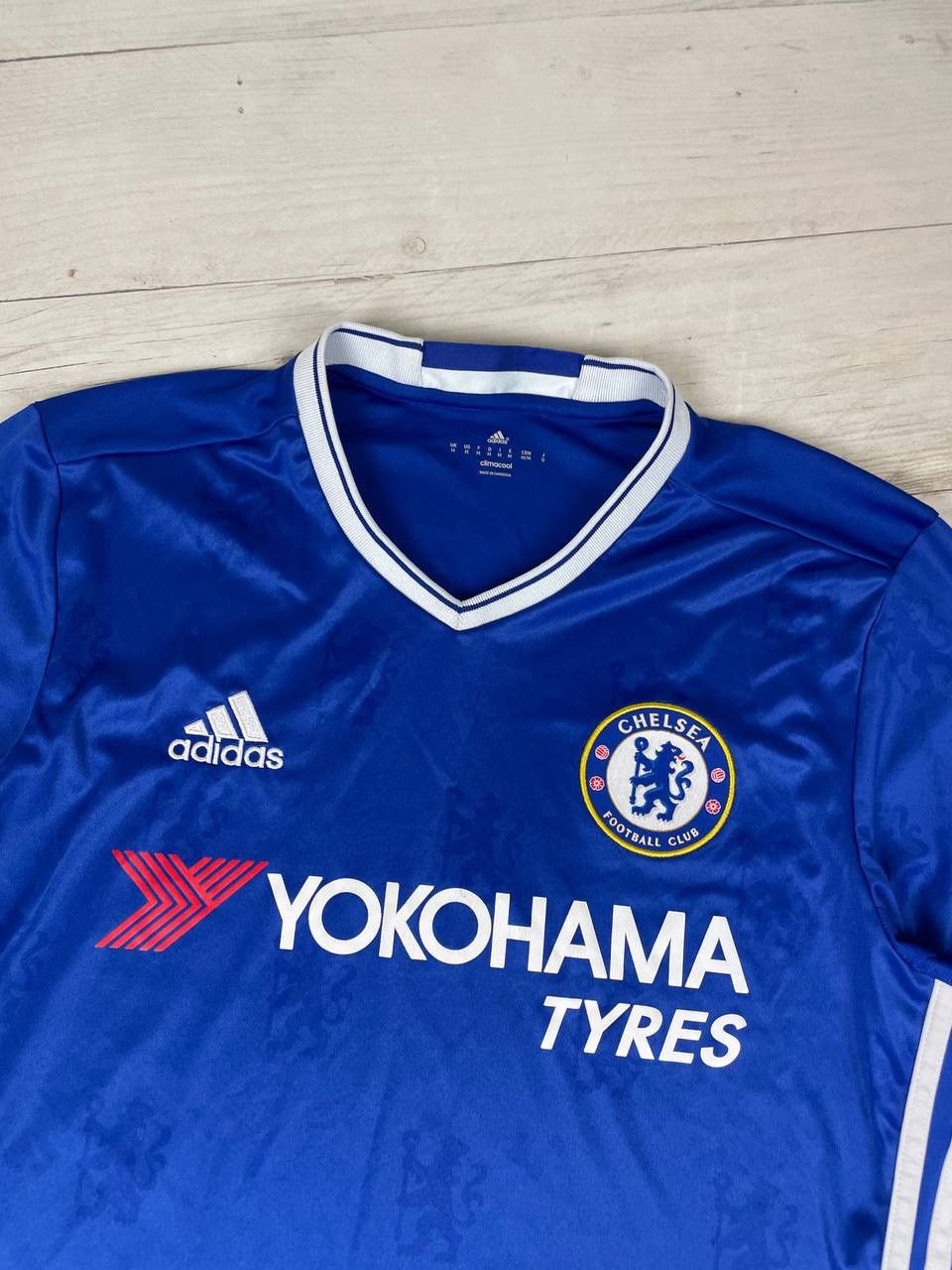 Adidas Adidas Chelsea 2016 2017 Home Long Sleeve Shirt Jersey Size US M / EU 48-50 / 2 - 2 Thumbnail