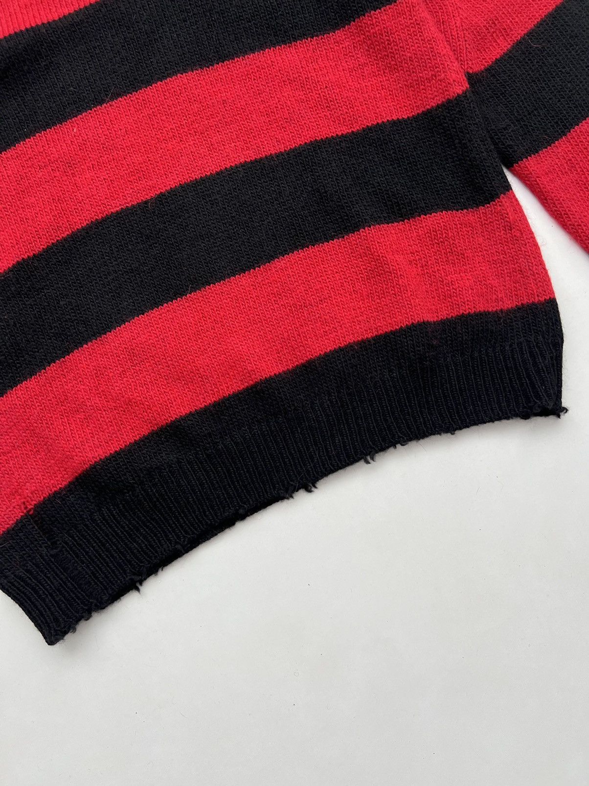 Zadig & Voltaire Zadig&Voltaire Bensti Striped Distressed Kurt Cobain Sweater Size US M / EU 48-50 / 2 - 12 Thumbnail