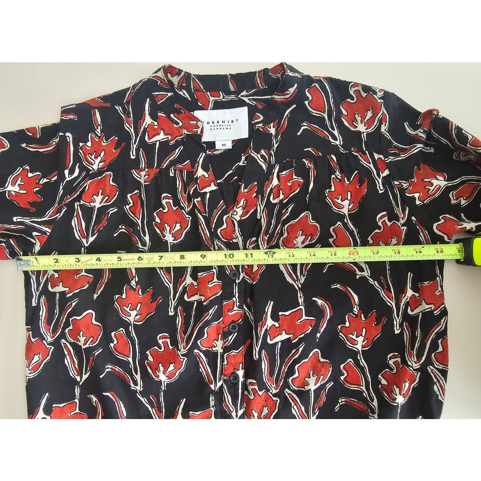 Other THE SHIRT ROCHELLE BEHRENS Floral Drop Waist Mini Dress XS Size XS / US 0-2 / IT 36-38 - 5 Thumbnail