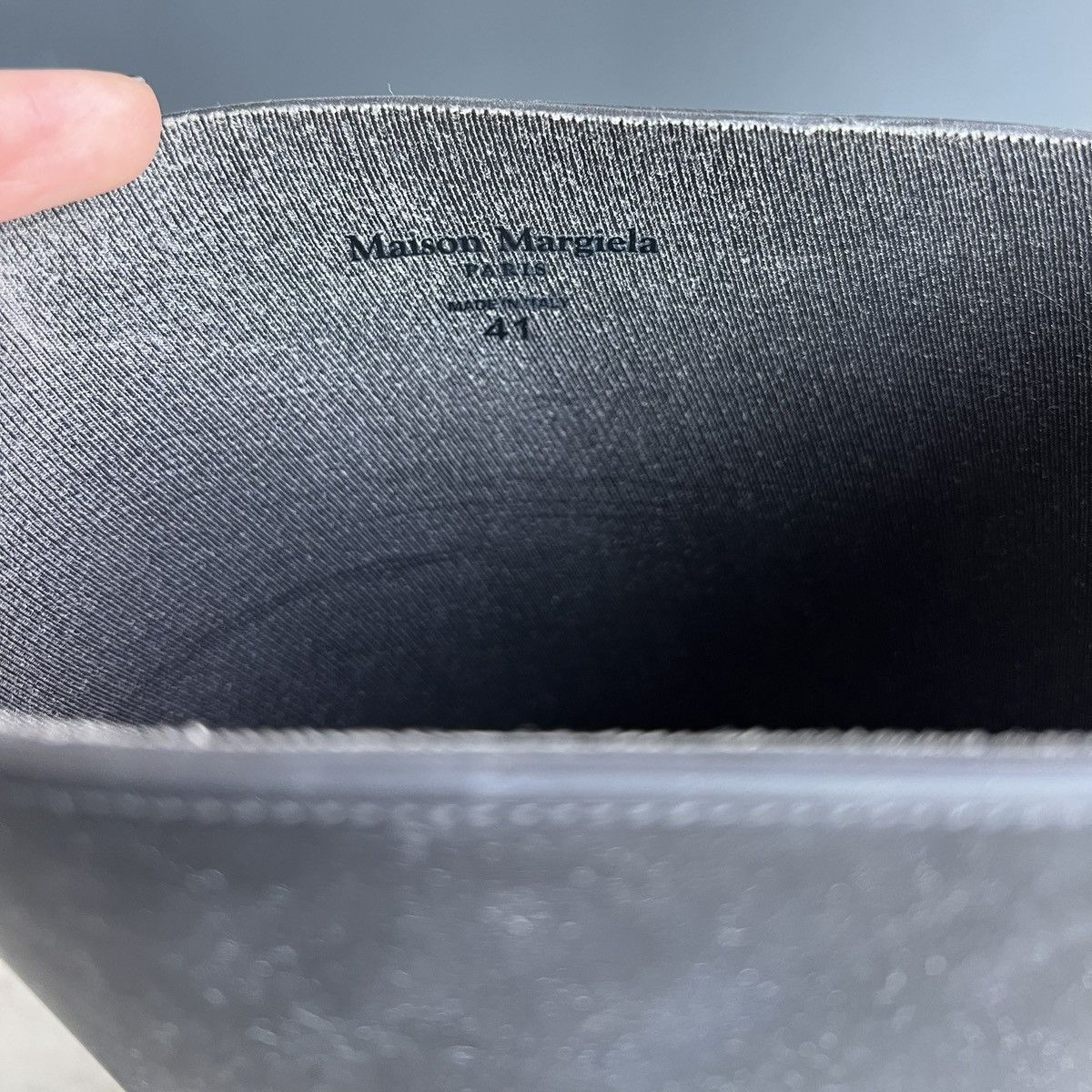 Maison Margiela Maison Margiela Tabi Rain Boots Size US 8 / EU 41 - 7 Thumbnail