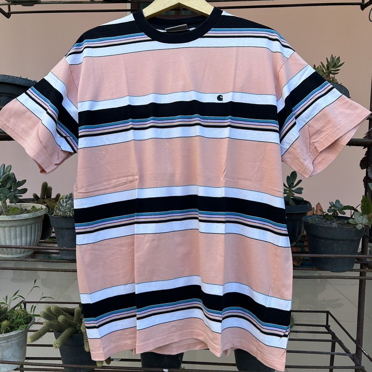 Carhartt CARHARTT WIP Tshirt Stripe Size US XL / EU 56 / 4 - 11 Thumbnail