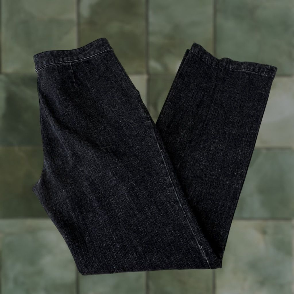 Ralph Lauren Lauren Ralph Lauren Womens Black Mid Rise Stretch Bootcut Jeans Size 8 Size 30" / US 8 / IT 44 - 1 Thumbnail
