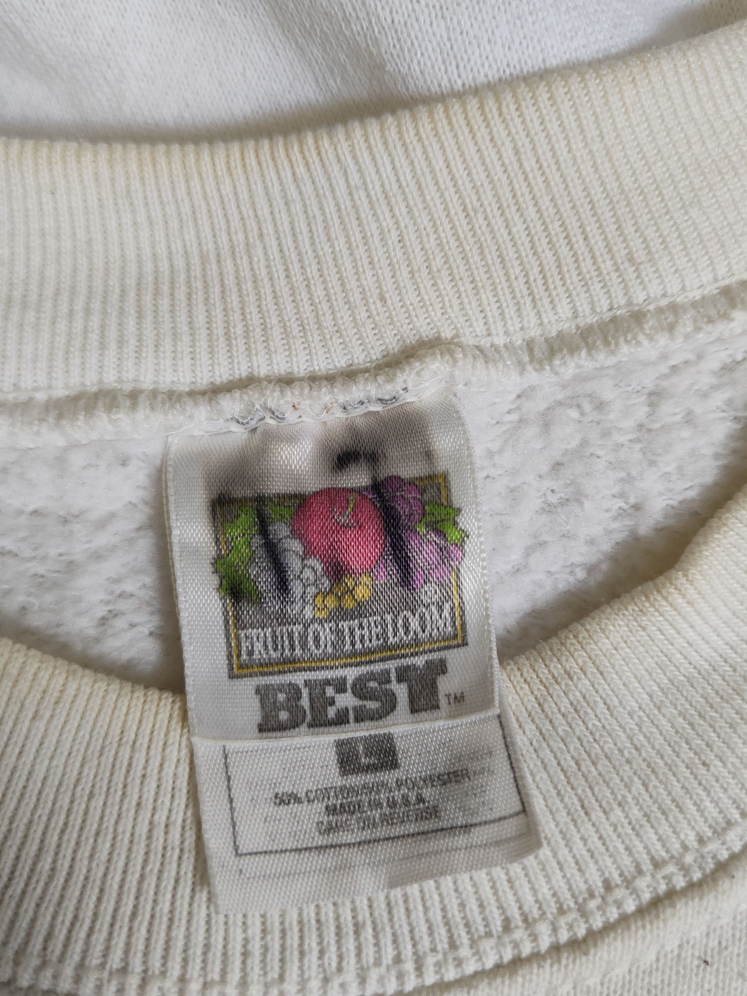 Fruit Of The Loom Fruit of the Loom White Sweatshirts #S2471 Size US L / EU 52-54 / 3 - 11 Thumbnail