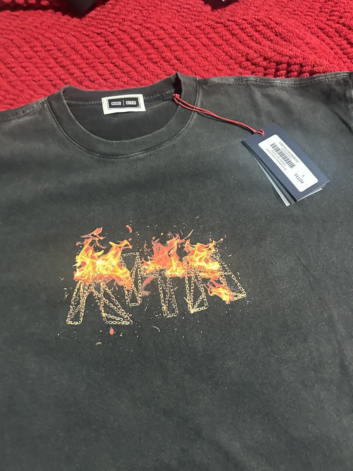 Kith × Marvel Comics Marvel | Kith Ghost Rider Vintage Tee - Black