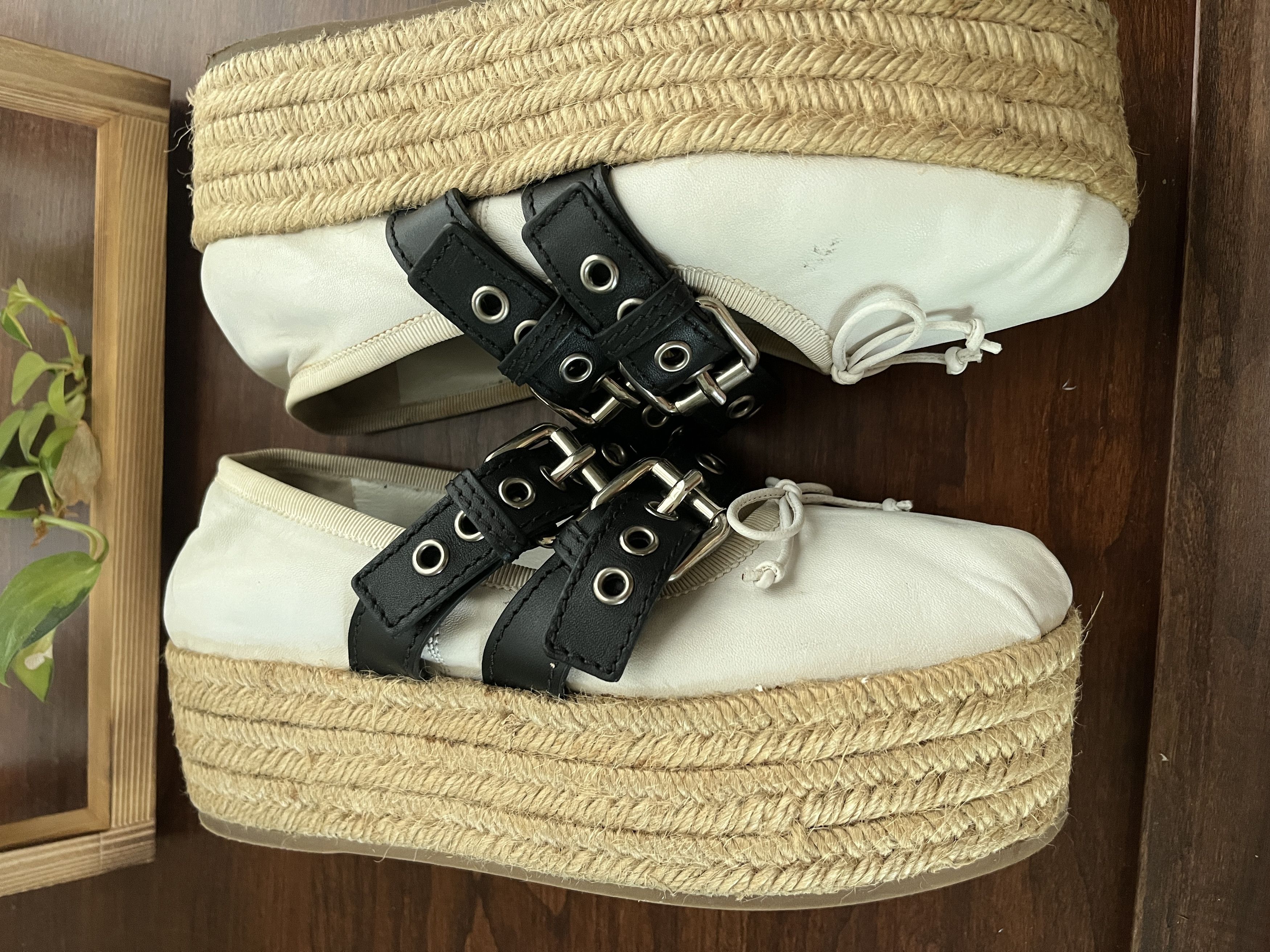 Miu Miu Miu Miu ballet flats platform shoes size 35 Size US 5 / IT 35 - 5 Thumbnail