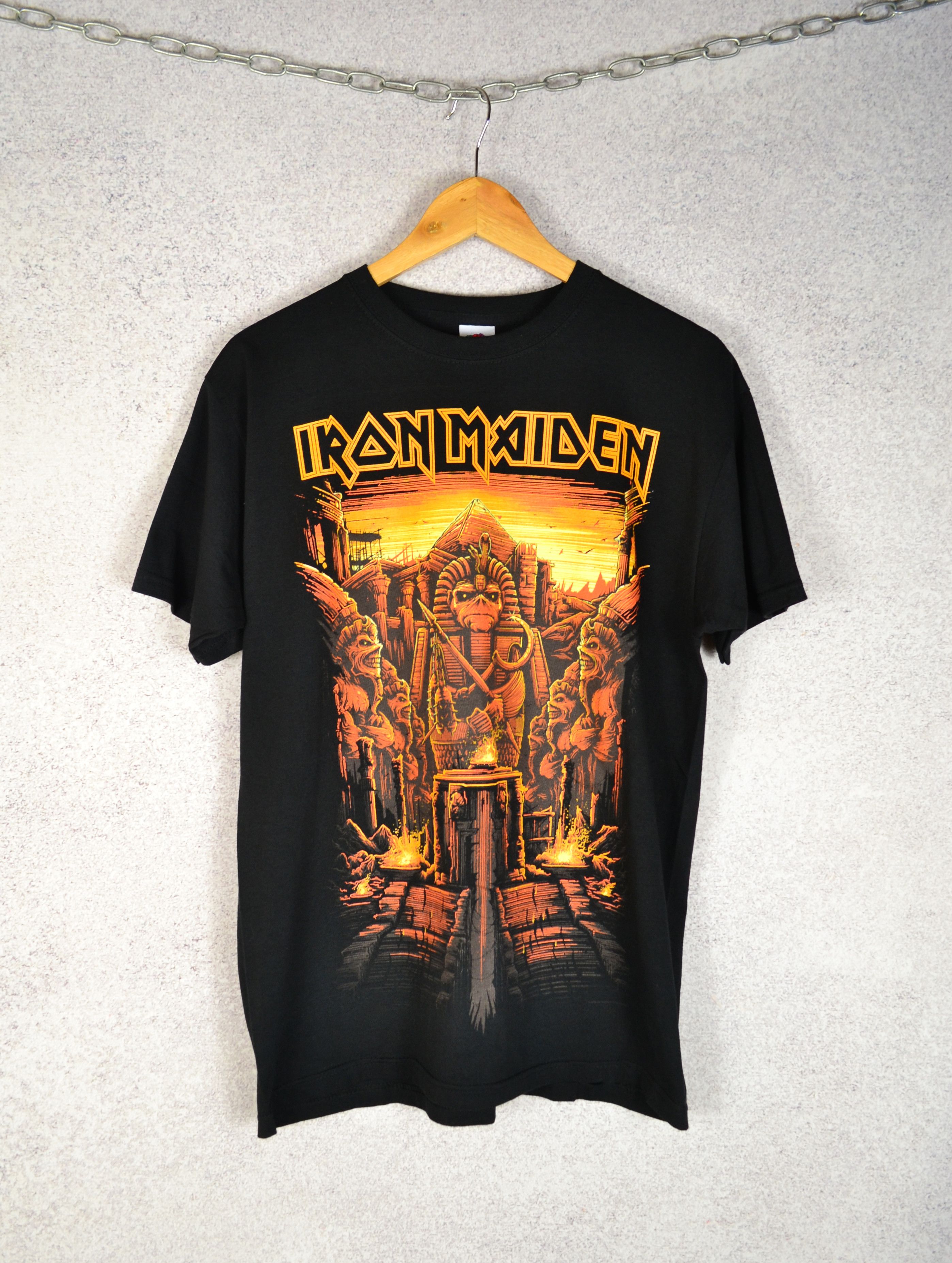 Iron Maiden Book of Souls Tour Band Tee T-Shirt