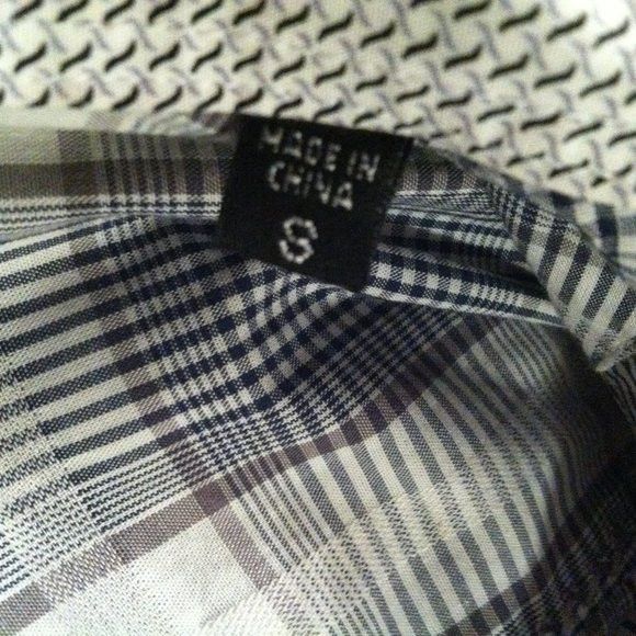 BUGATCHI BUGATCHI MENS PRE-OWNED GRAY 100%COTTON CASUAL SHIRT SIZE: S Size US S / EU 44-46 / 1 - 9 Thumbnail