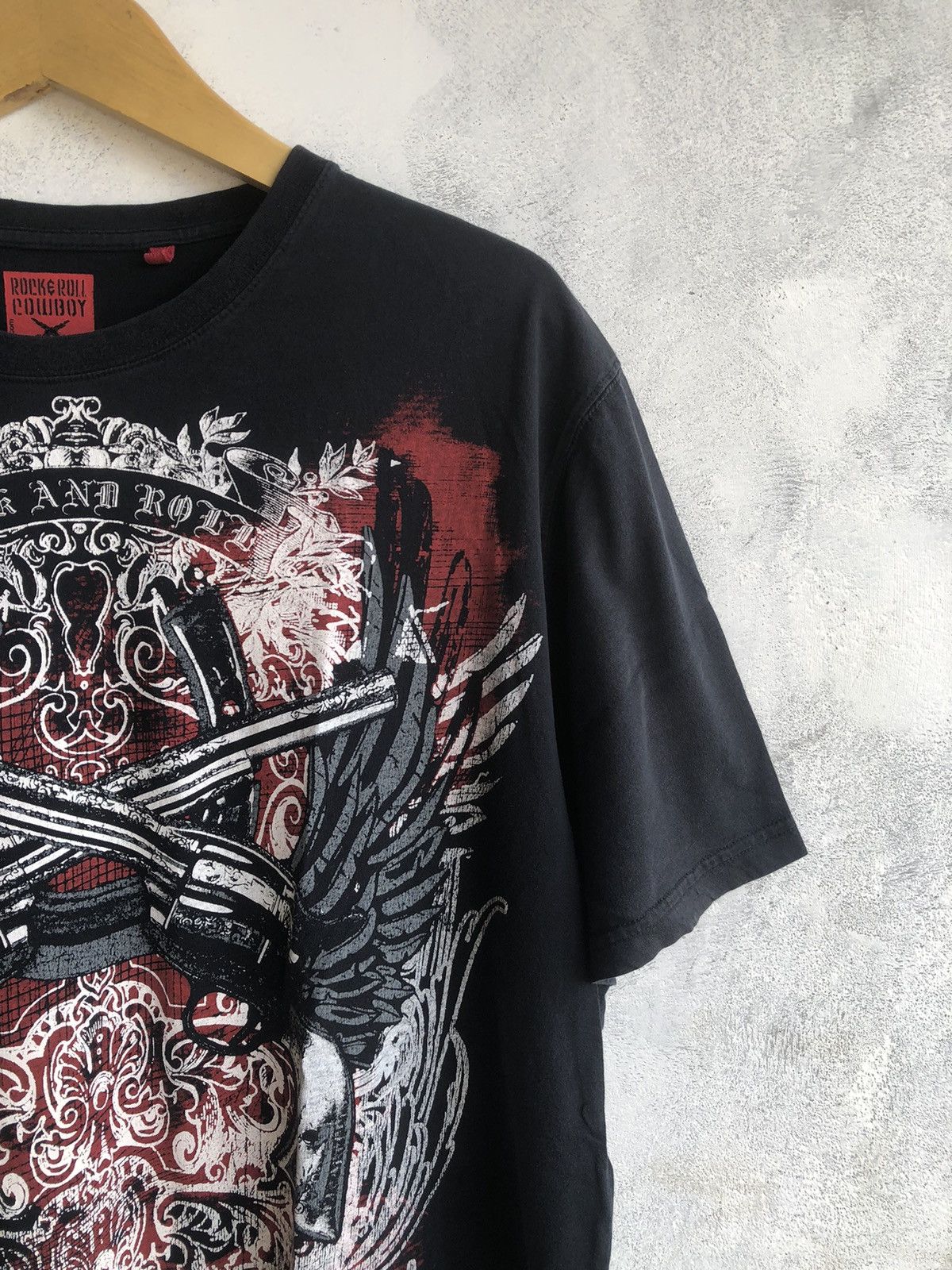 Beauty Beast × If Six Was Nine × KMRii Japanese Gothic Poem Triball Rock and Roll Tshirt Tee Size US XL / EU 56 / 4 - 3 Thumbnail