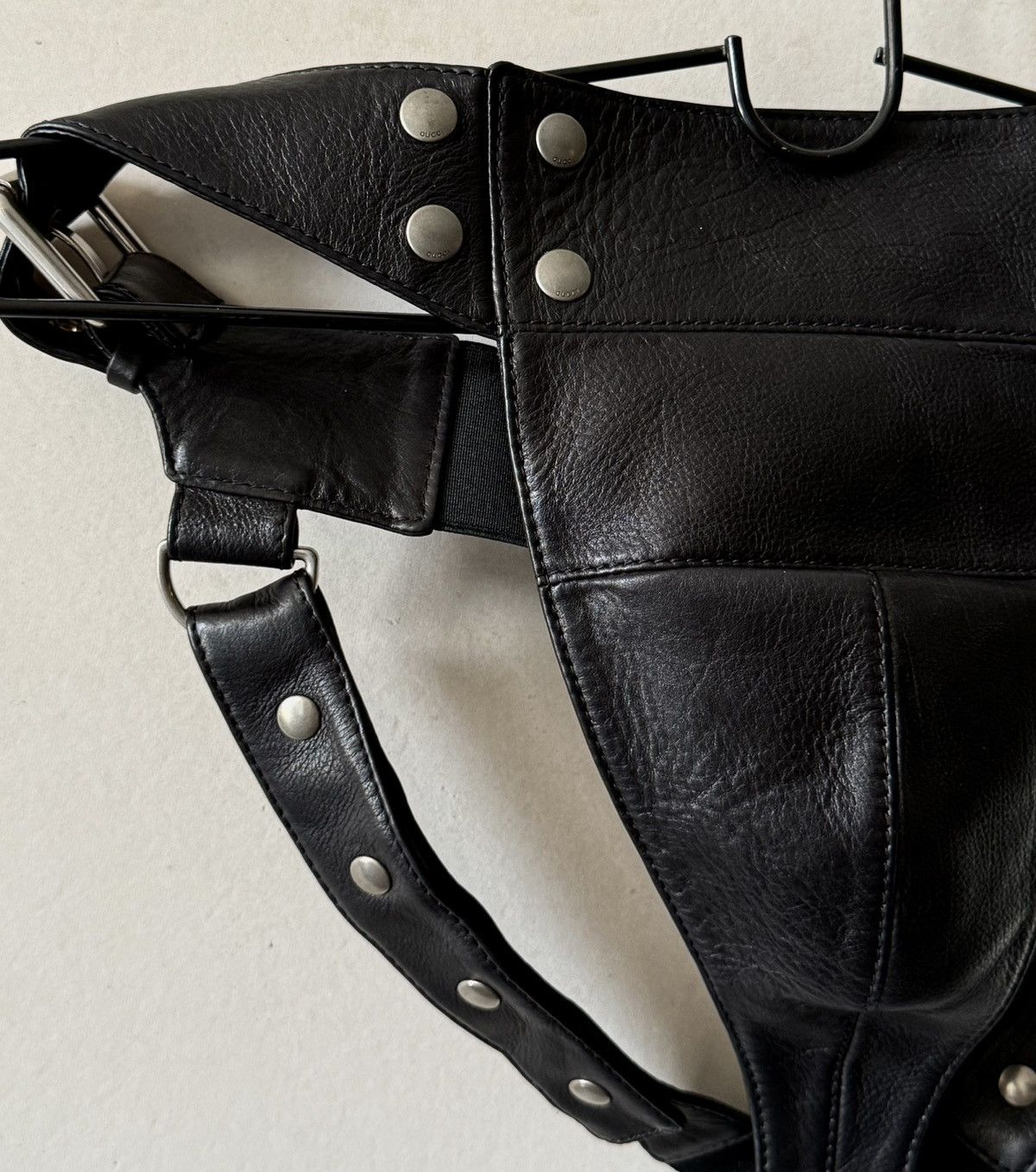 Gucci Gucci - Alessandro Michele - SS19 - Calf skin - Jockstrap Size ONE SIZE - 4 Thumbnail