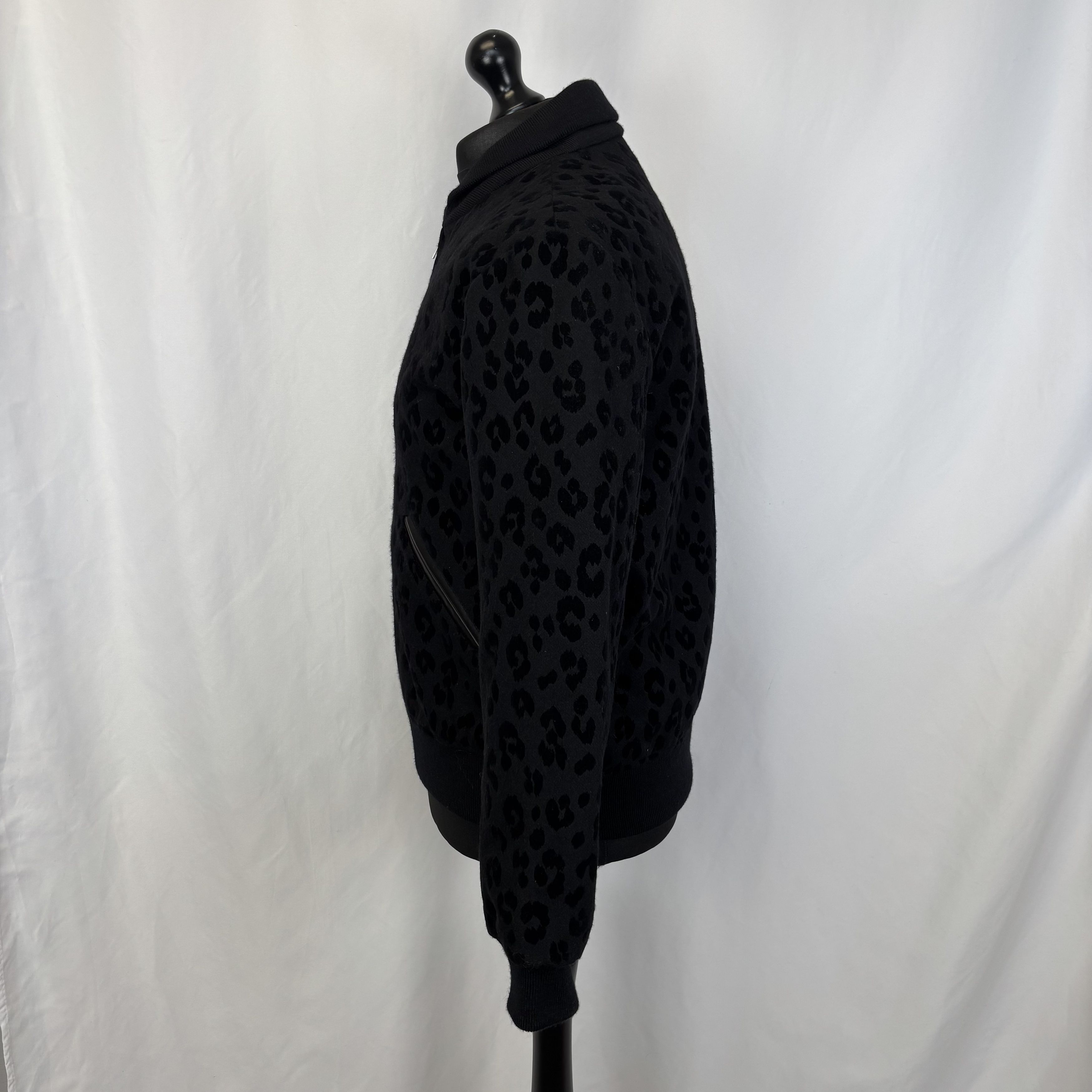Saint Laurent Paris Saint Laurent Leopard Bomber Size US L / EU 52-54 / 3 - 4 Thumbnail
