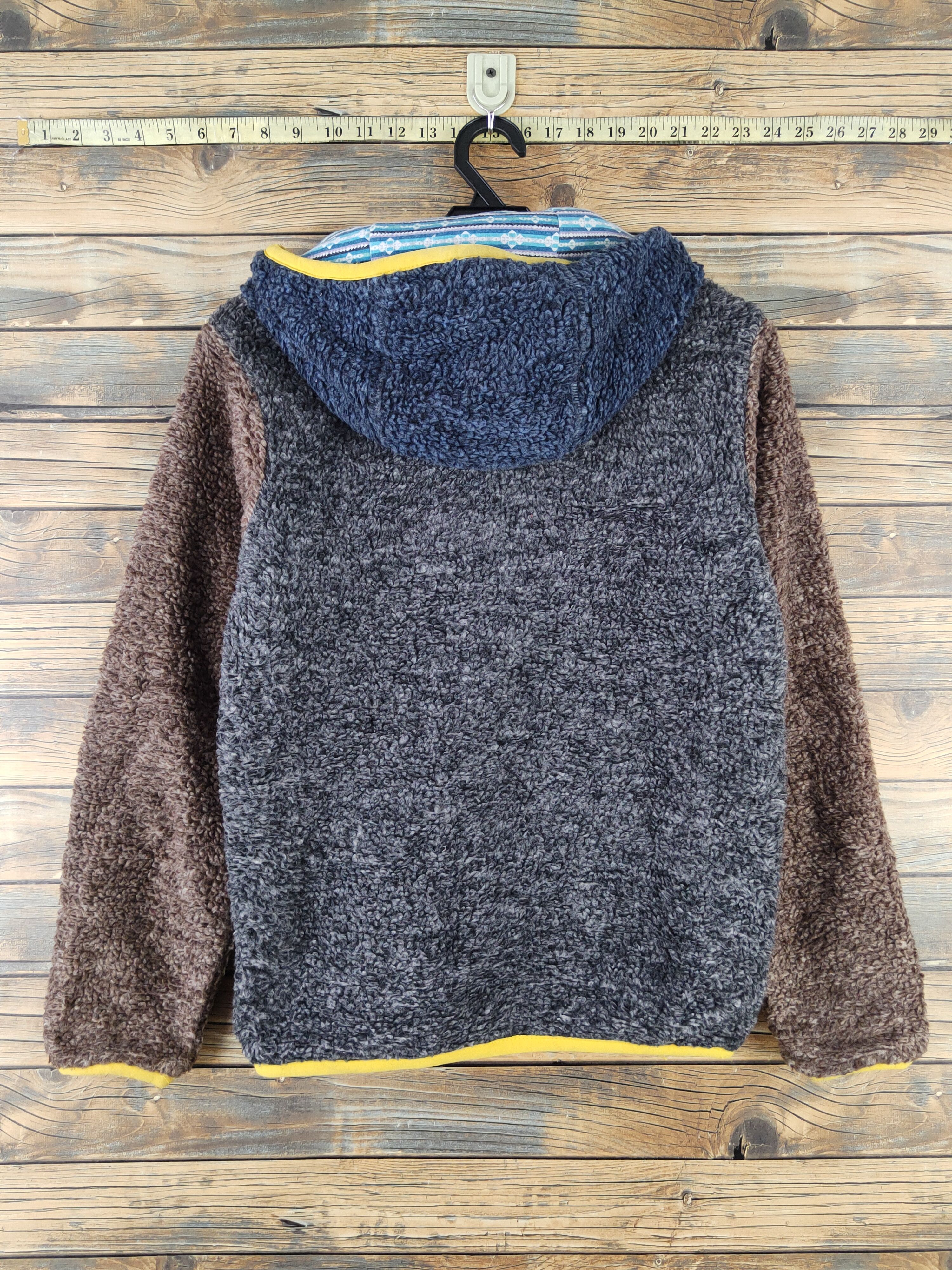 Japanese Brand × Vintage DL Gold Coast Black Brown Fur Mohair Hoodie Sweaters #883 Size US S / EU 44-46 / 1 - 7 Thumbnail