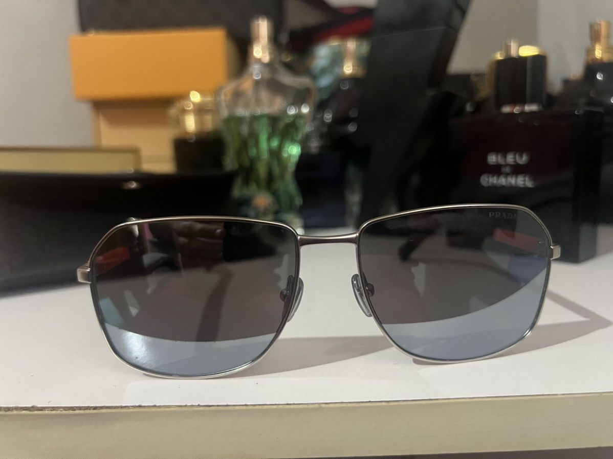 Prada Prada linea rossa sunglasses for men Size ONE SIZE - 6 Thumbnail
