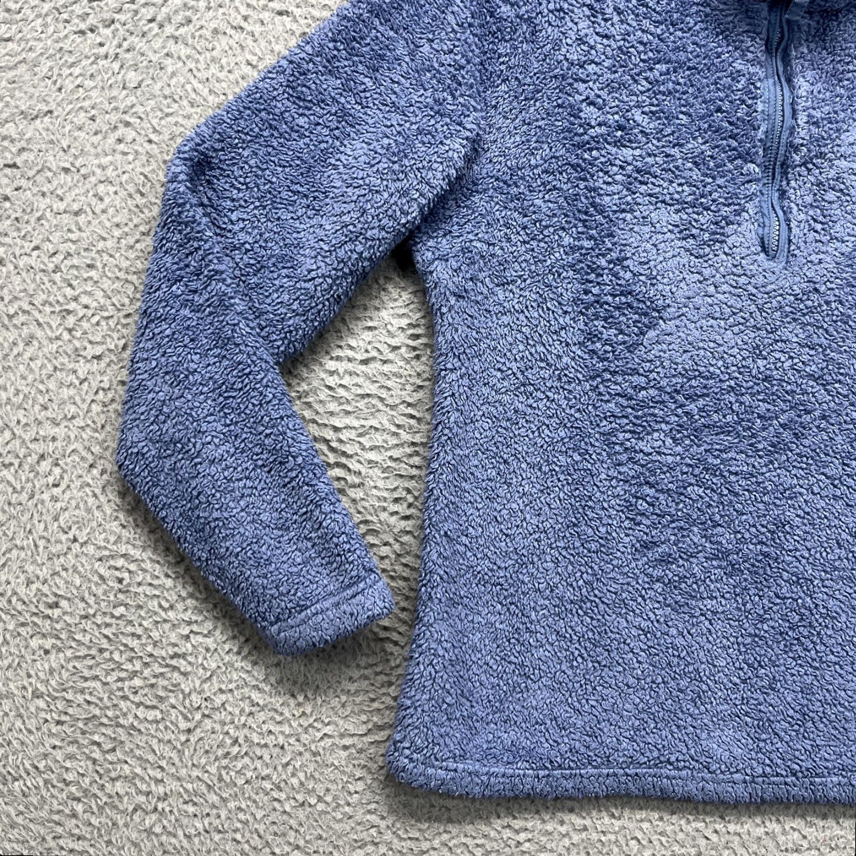 Patagonia Patagonia Los Gatos 1/4-Zip Pullover Jacket Womens Medium Blue Fleece Sherpa Size M / US 6-8 / IT 42-44 - 4 Thumbnail
