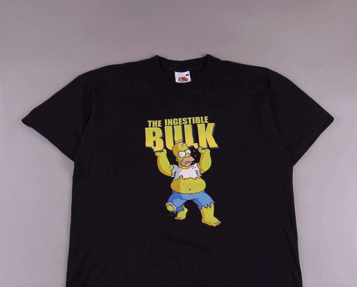 The Simpsons The Simpsons Vintage 2003 The Ingestible Bulk T Shirt L Size US L / EU 52-54 / 3 - 2 Thumbnail