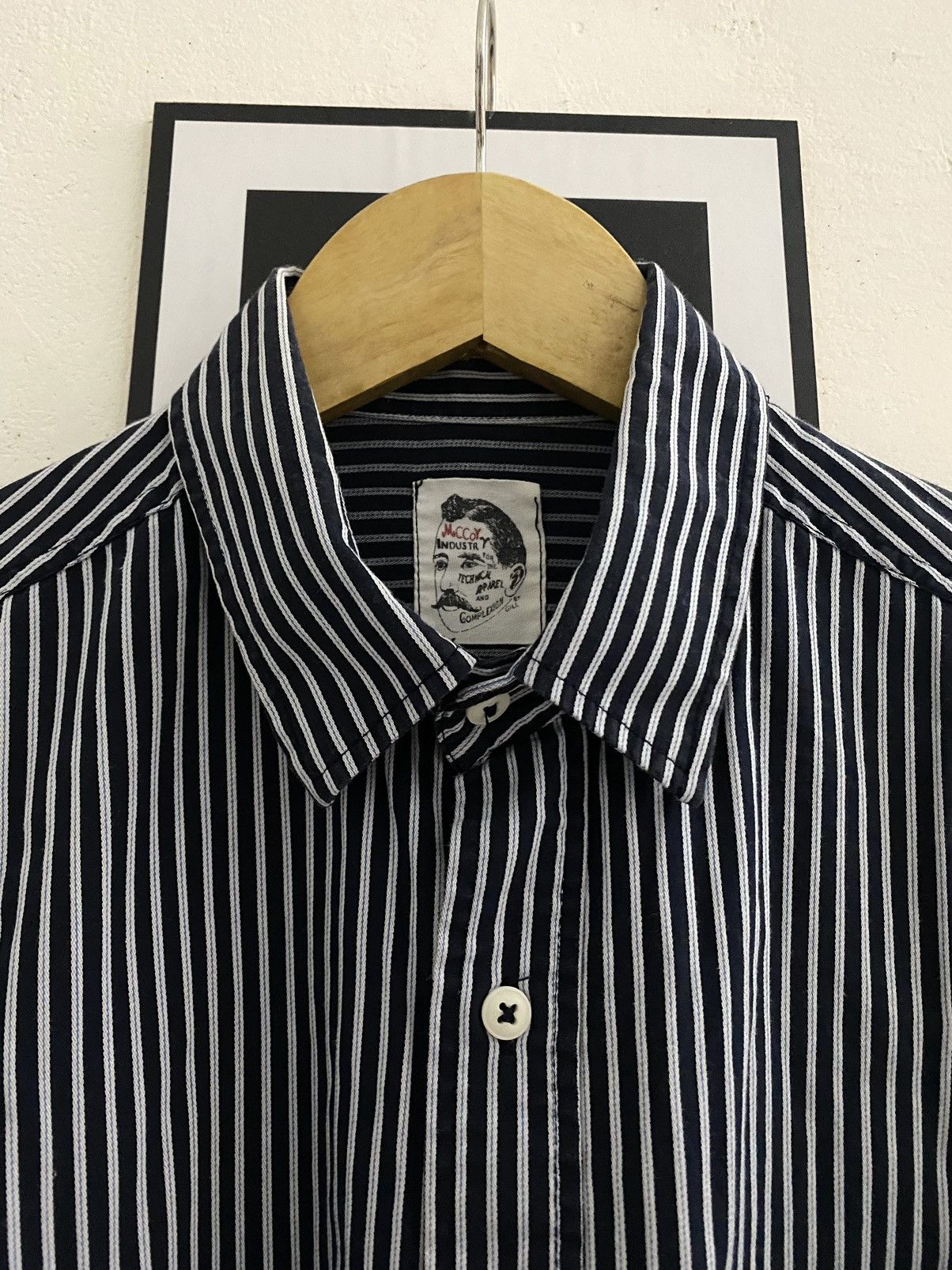The Real McCoy's McCoy's industry Men Oversized Shirt Size US L / EU 52-54 / 3 - 5 Thumbnail