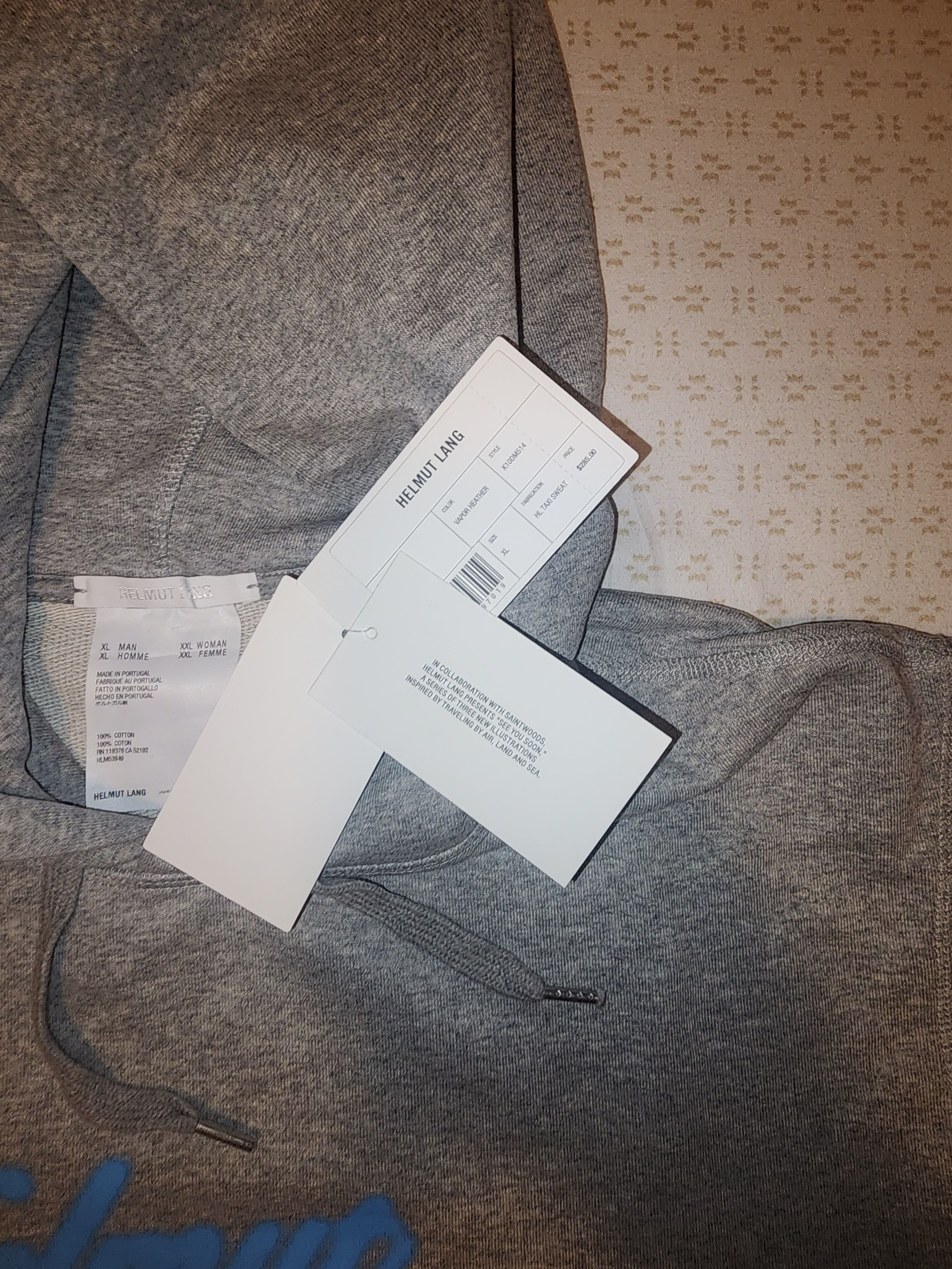 Helmut Lang Helmut Lang x Saintwoods Taxi Hoodie XL Size US XL / EU 56 / 4 - 8 Thumbnail
