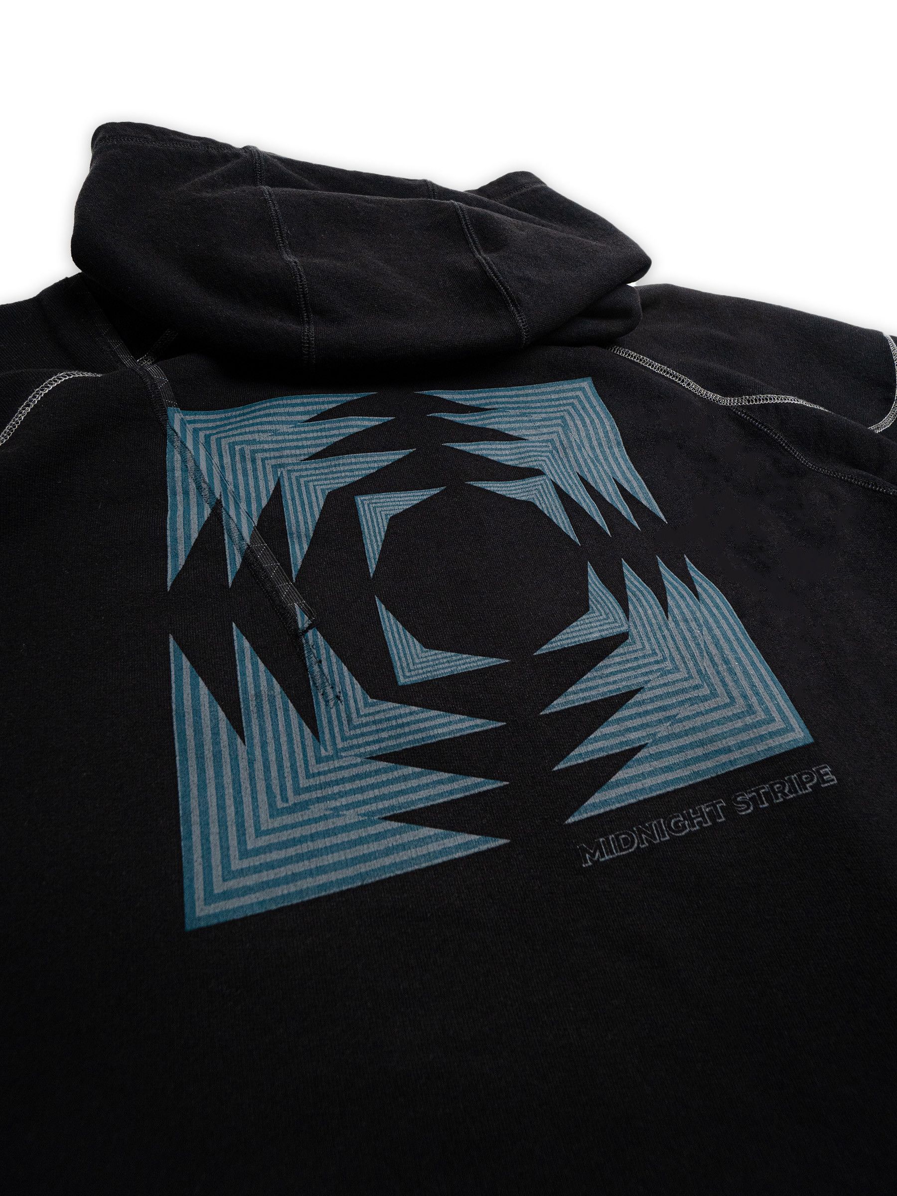 Kiko Kostadinov 00072019 Midnight Stripe Oversized Hoodie Size US S / EU 44-46 / 1 - 6 Thumbnail