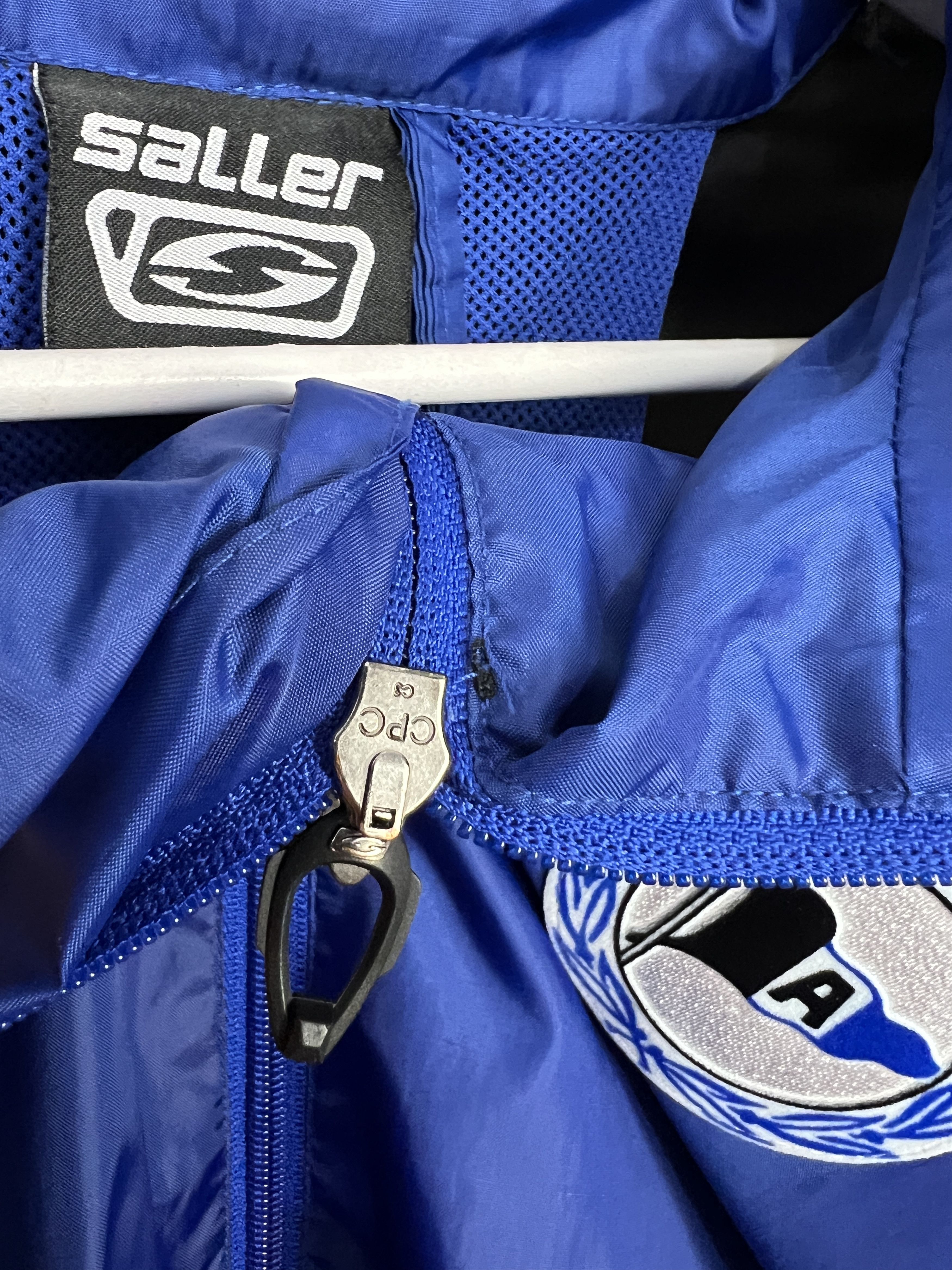 Vintage Vintage Saller Arminia Bielefeld Football Jacket Soccer Size US M / EU 48-50 / 2 - 5 Thumbnail