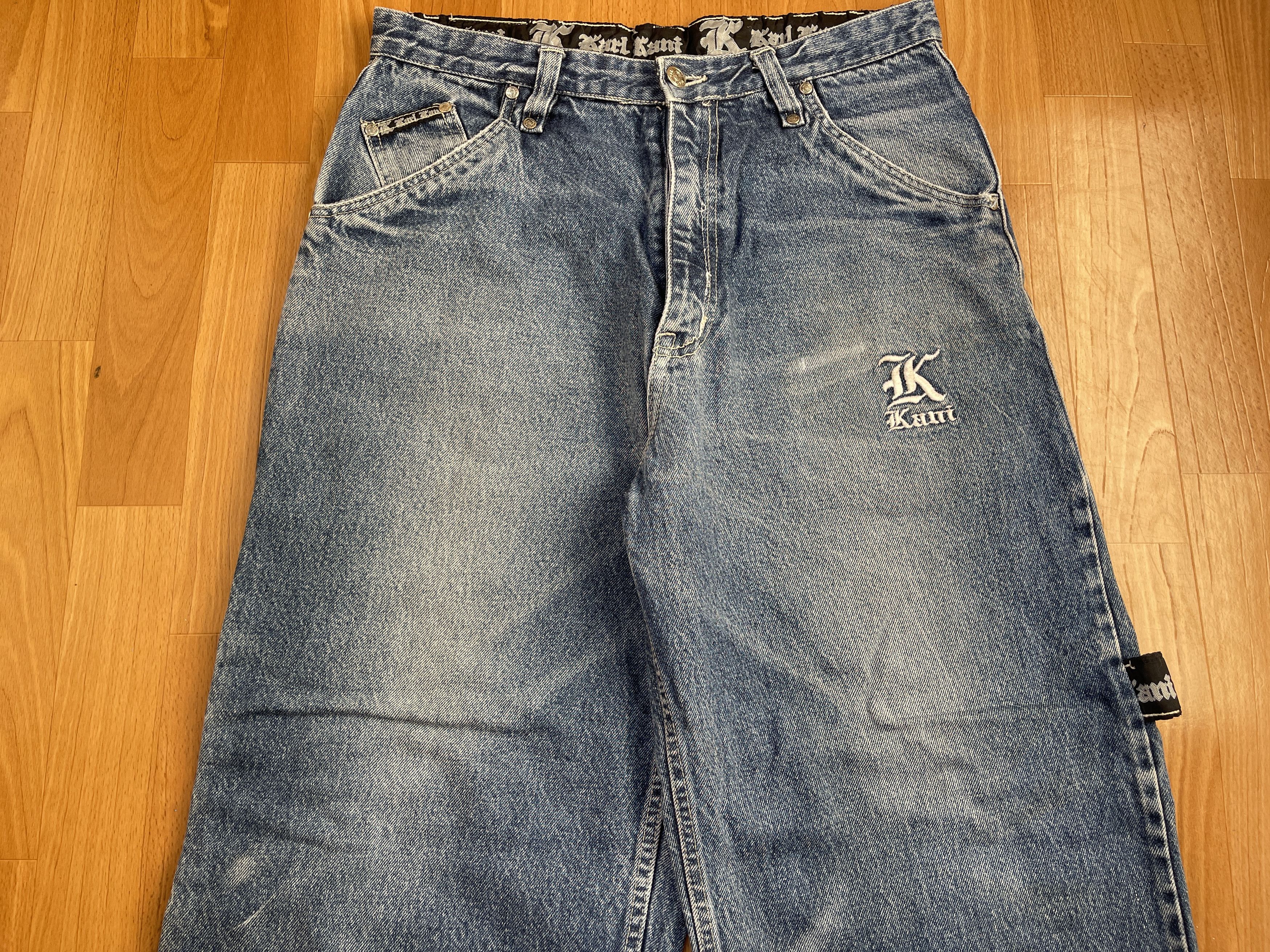 Karl Kani KARL KANI jeans, baggy, vintage Kani jeans, 90s hip hop W 34 Size US 34 / EU 50 - 6 Thumbnail