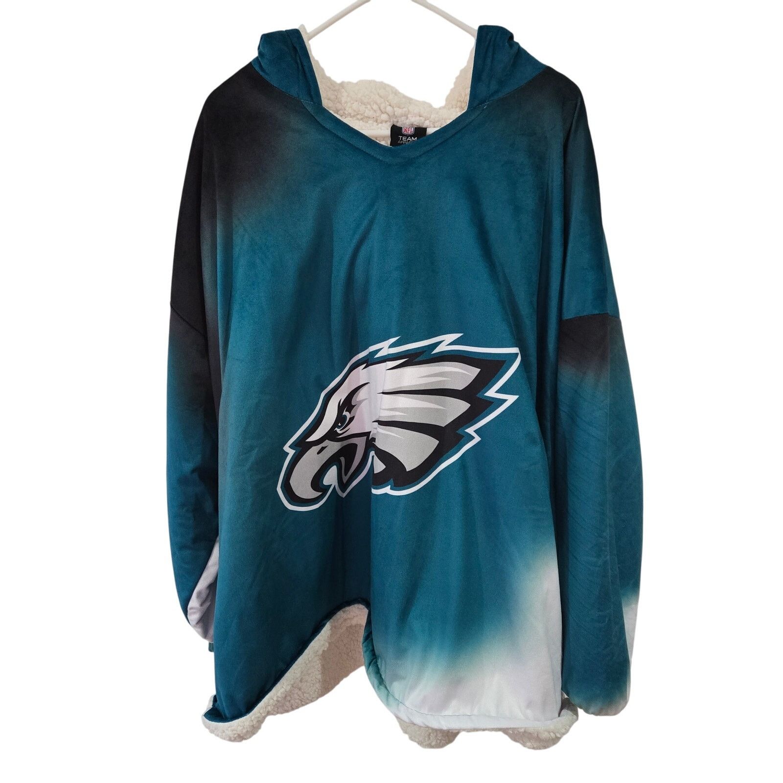 NFL NFL Eagles Team Logo Reversible Oversized Hoodie Sweatshirt Size US XXL / EU 58 / 5 - 1 Thumbnail