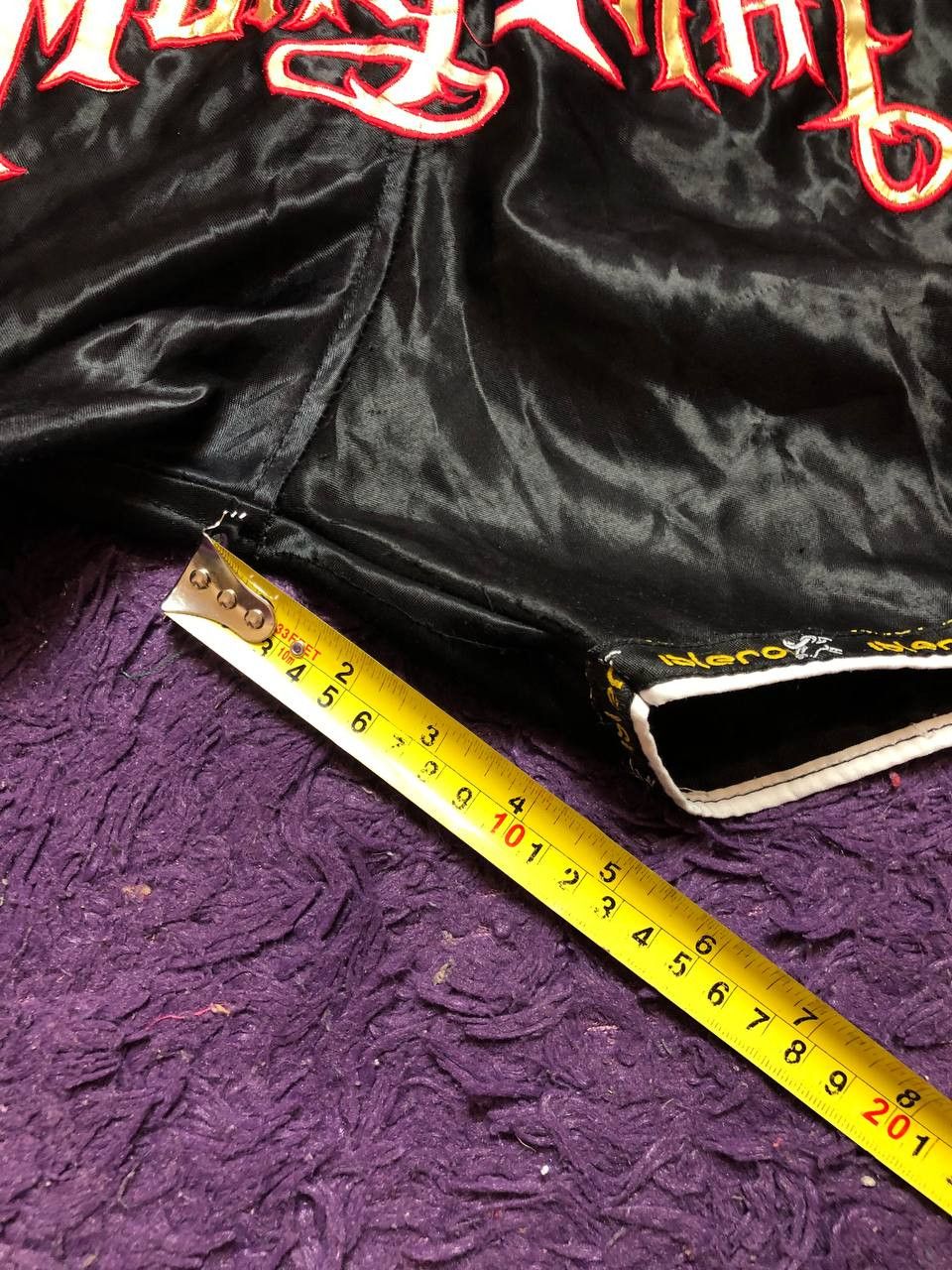 Vintage Vintage black shorts ISLERO Y2K big logo sportwear Size US 32 / EU 48 - 9 Thumbnail