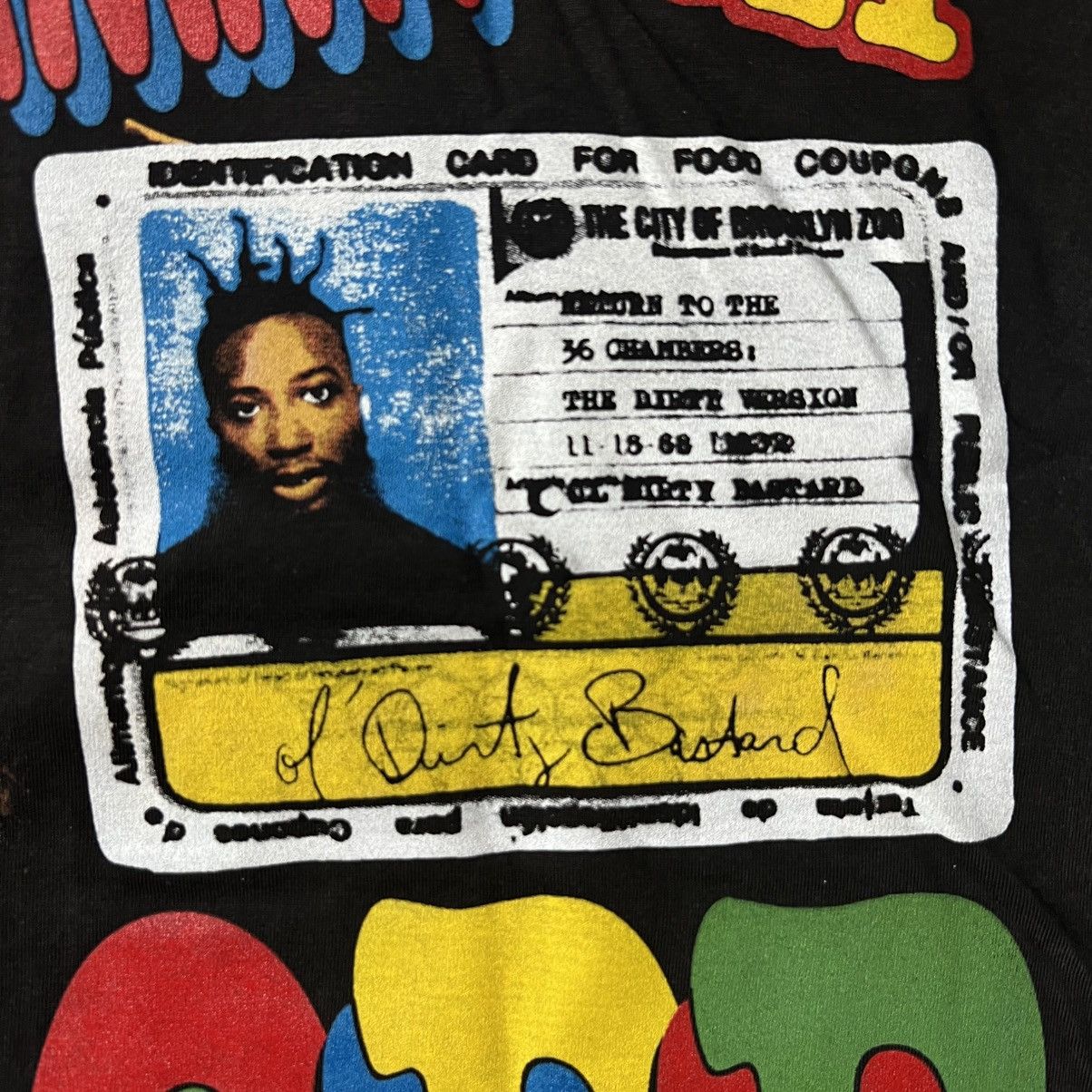 Rap Tees ODB Shimmy Shimmy Ya Ol’ Dirty Bastard Wu-Tang Clan Size US XL / EU 56 / 4 - 9 Thumbnail