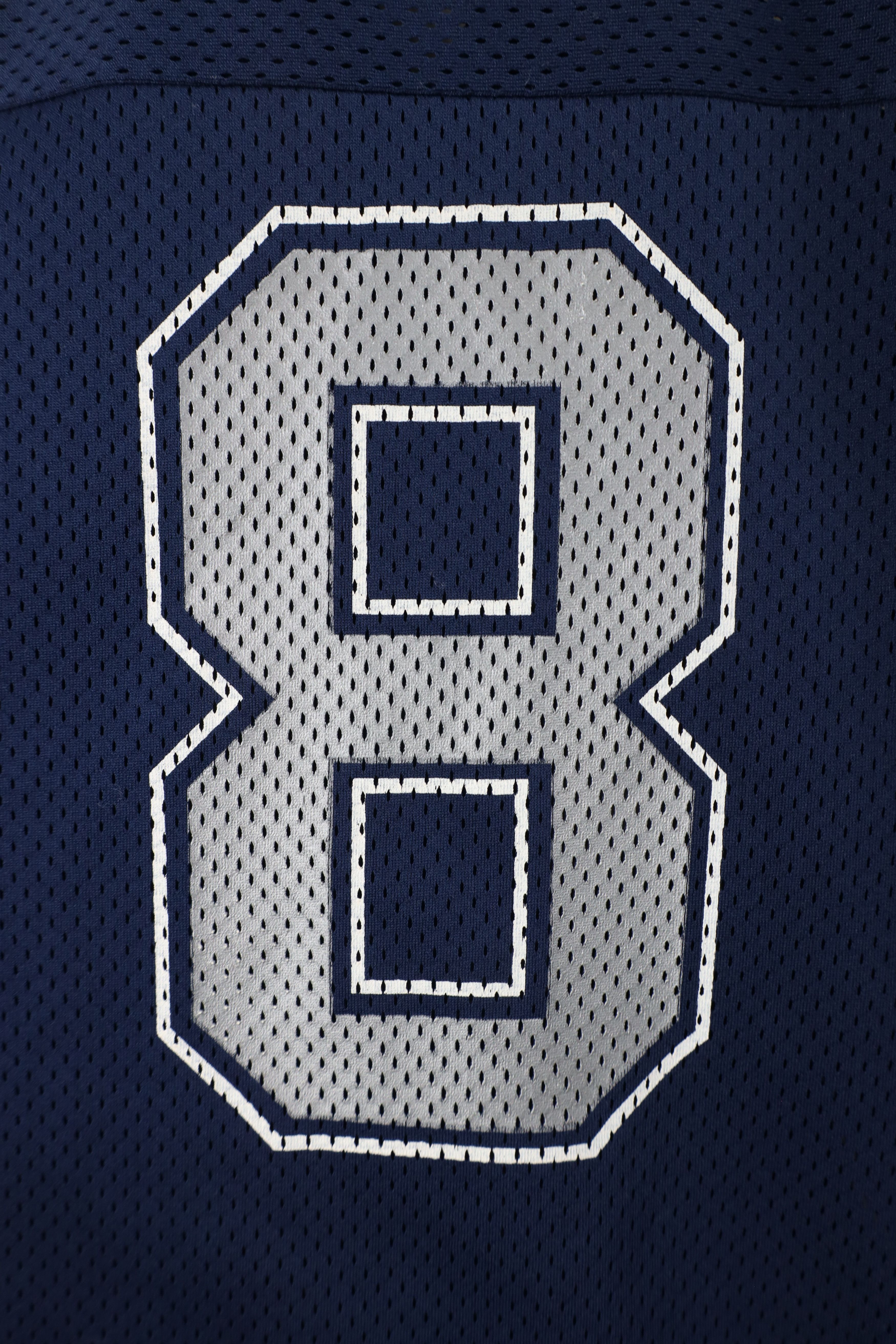 Vintage Vintage 90s Dallas Cowboys Football Jersey Blue USA #8 Size US L / EU 52-54 / 3 - 9 Thumbnail