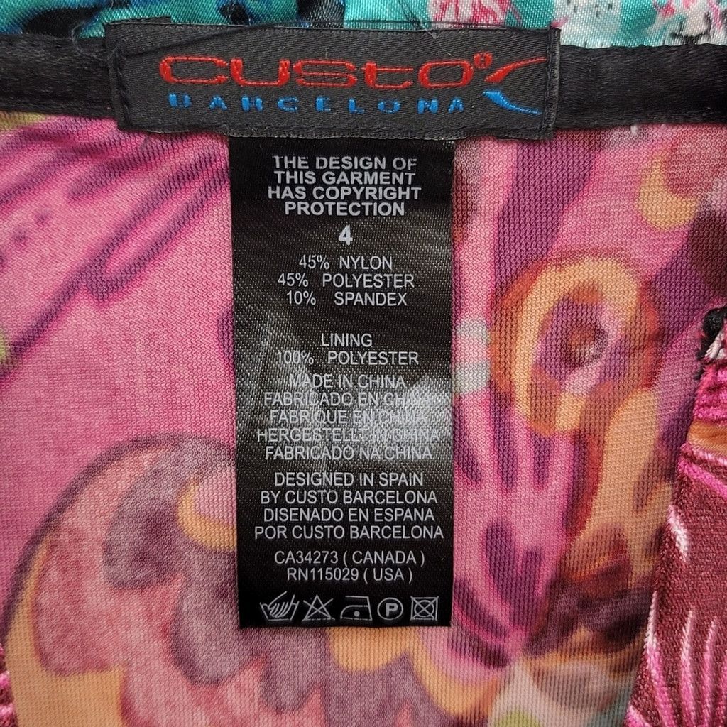 Custo Barcelona NWOT Custo Barcelona 3/4 Sleeve Hot Pink Velvet Hoodie Size S / US 4 / IT 40 - 9 Thumbnail