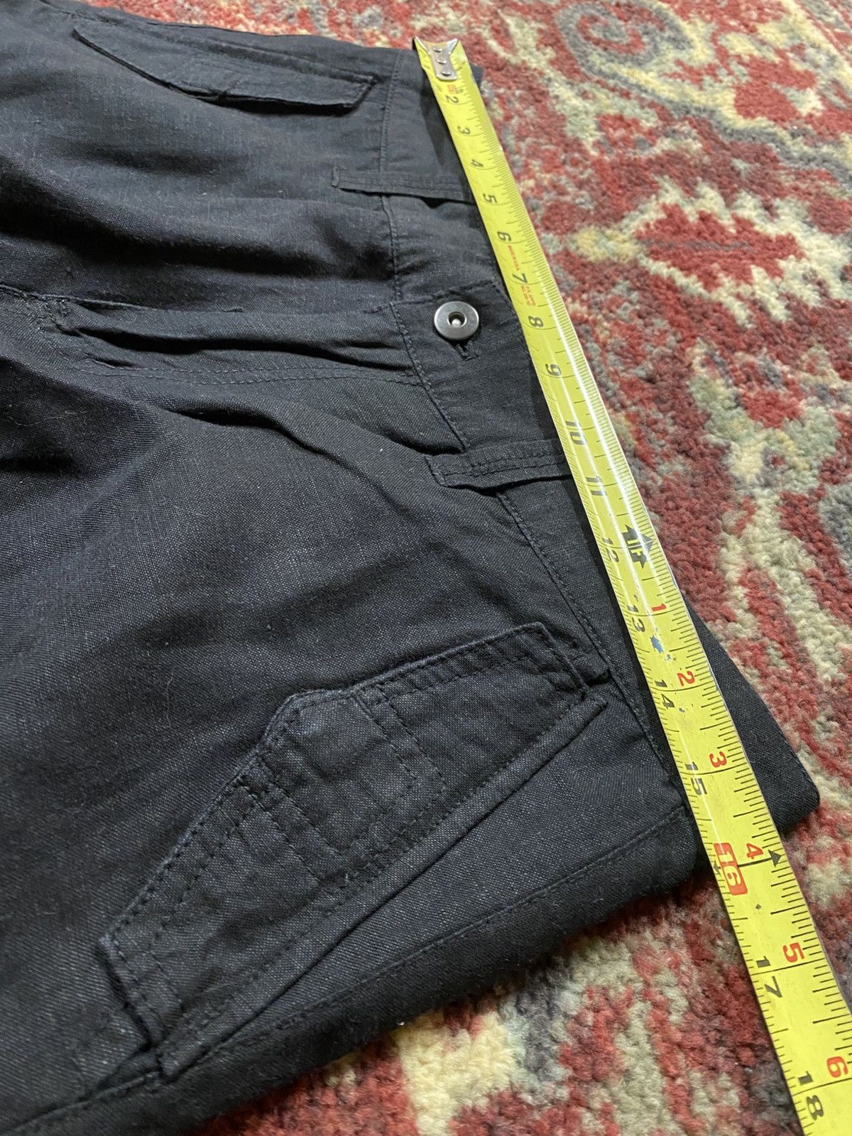 Tornado Mart Tornado Mart Flared Lace Cargo Pants Size 30" / US 8 / IT 44 - 6 Thumbnail