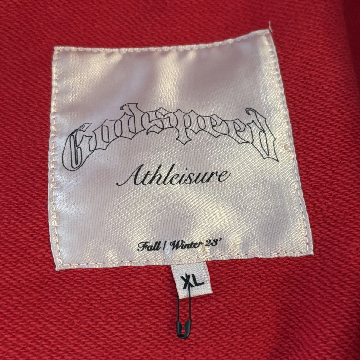 Godspeed GodSpeed Red Yellow Sweat Suit Size XL Size US XL / EU 56 / 4 - 6 Thumbnail