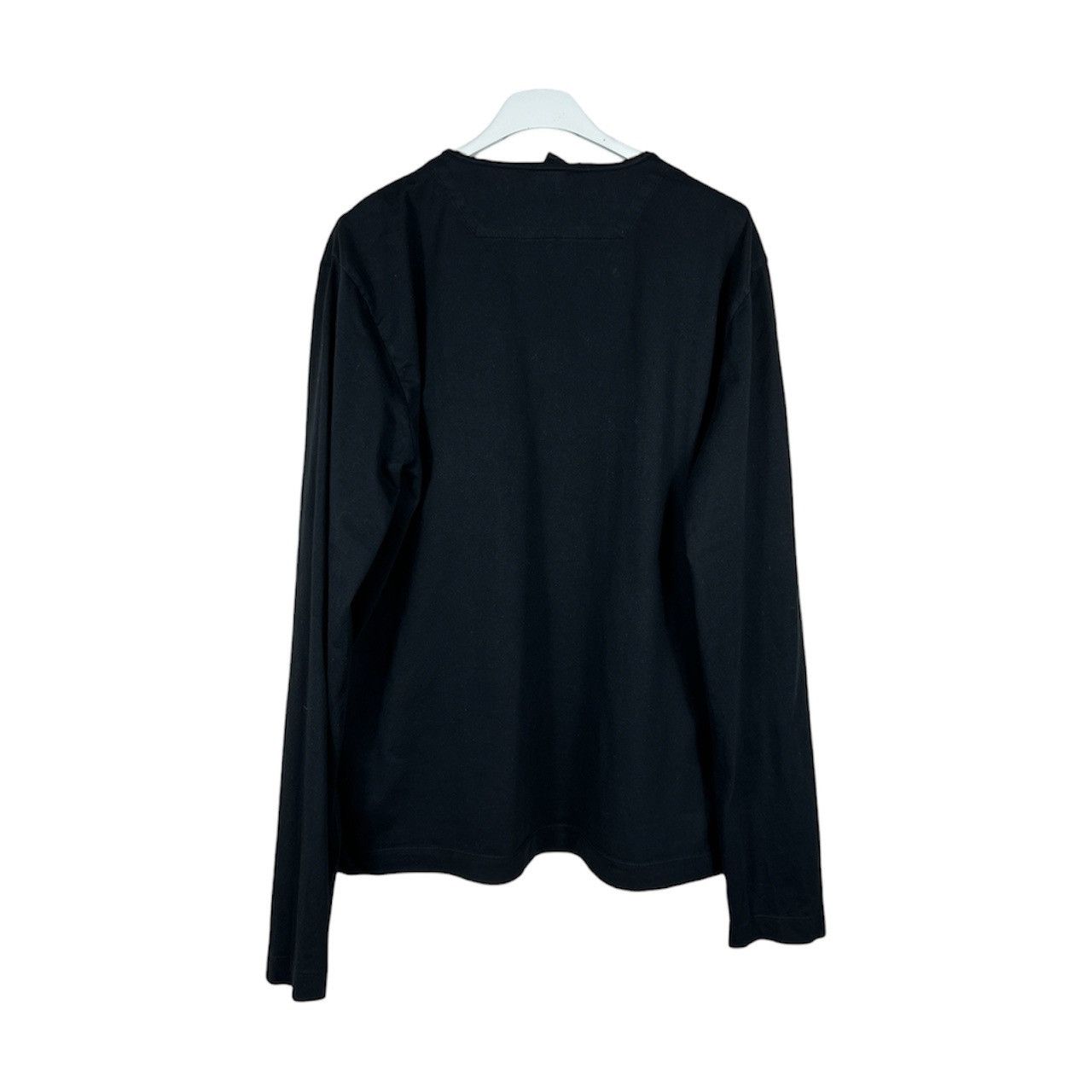 Dirk Bikkembergs Archive Dirk Bikkembergs v-neck buttons long sleeve tee logo Size US M / EU 48-50 / 2 - 2 Thumbnail