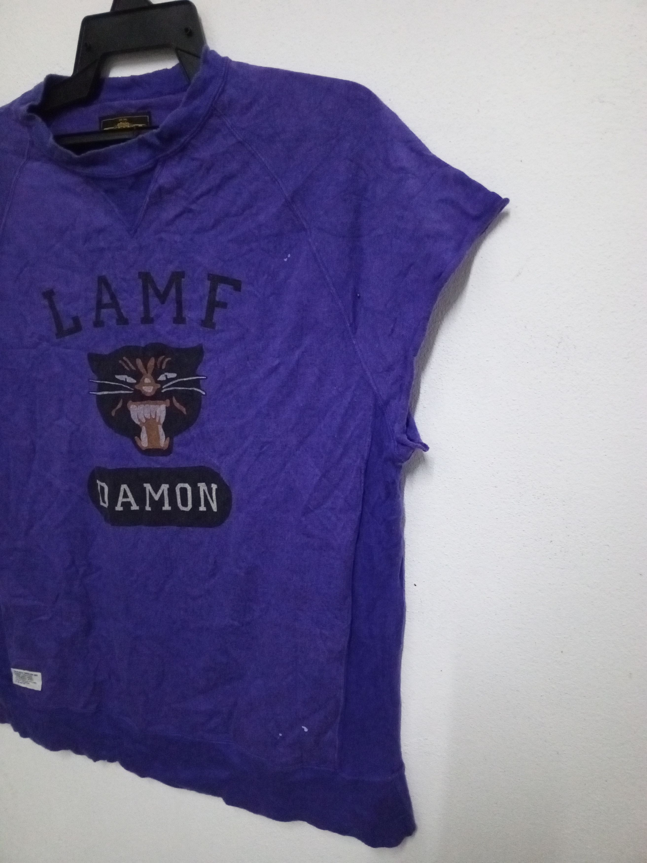 Wtaps Rare wtaps lamf Damon tiger short sleeve Size US L / EU 52-54 / 3 - 3 Thumbnail