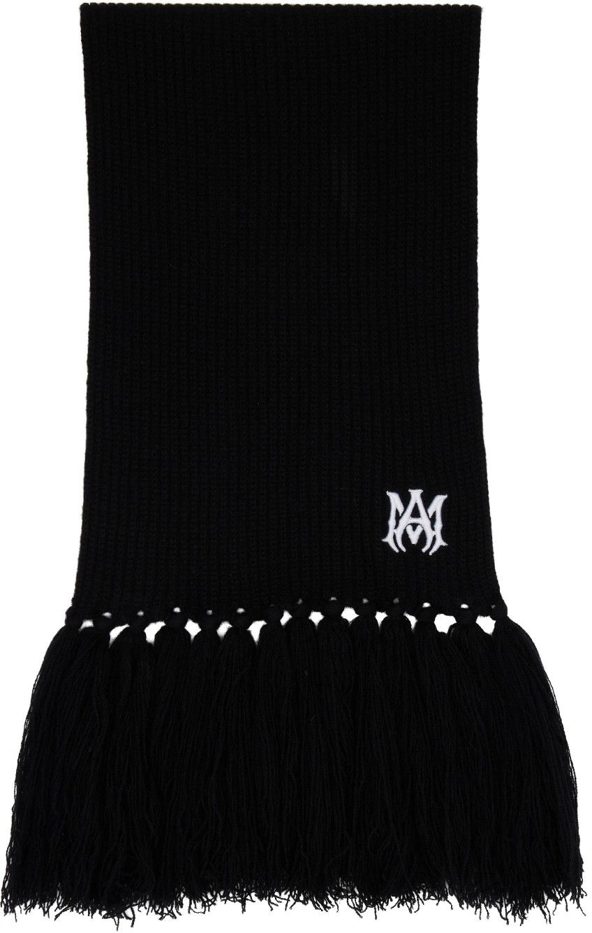 Amiri o1gr1nt0325 Size: OS / Ma Scarf in Black Size ONE SIZE - 1 Thumbnail