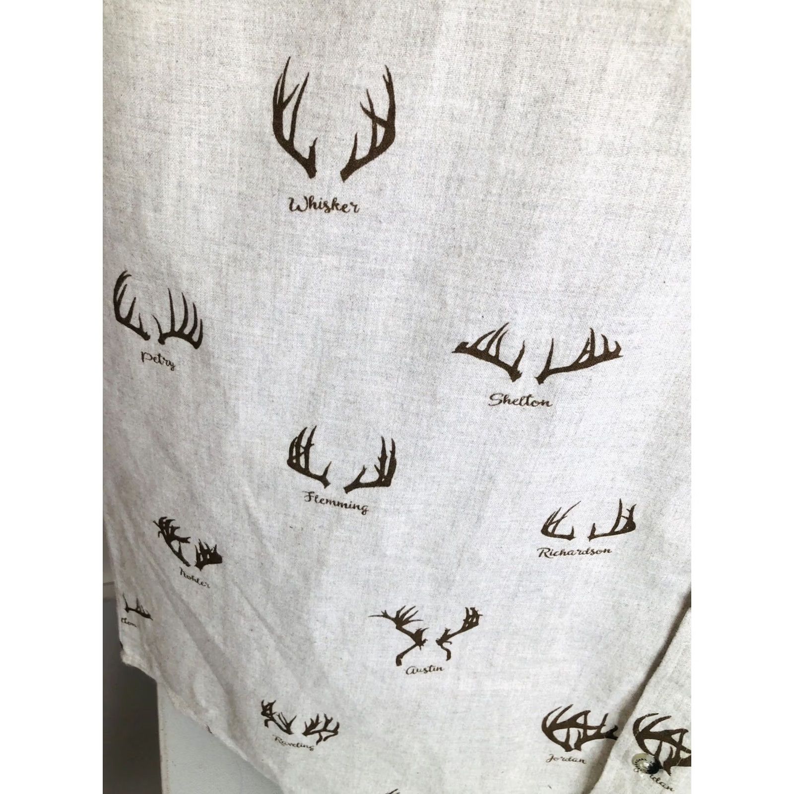 Vintage LEGENDARY WHITETAILS Button-Up Flannel XLT Beige Long Sleeve Men XXLT? Size US XL / EU 56 / 4 - 6 Thumbnail